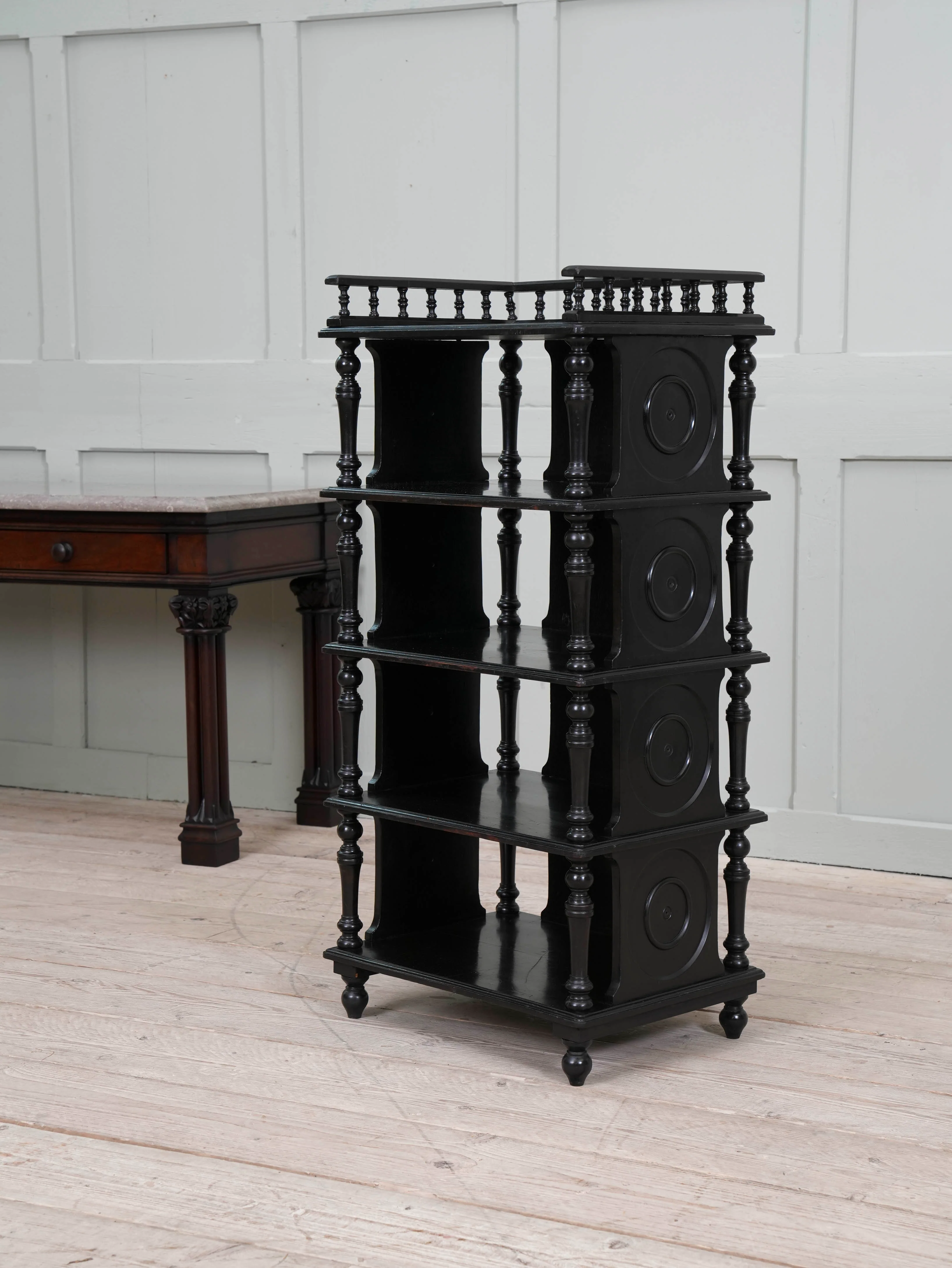 Ebonised Etagere - Image 2