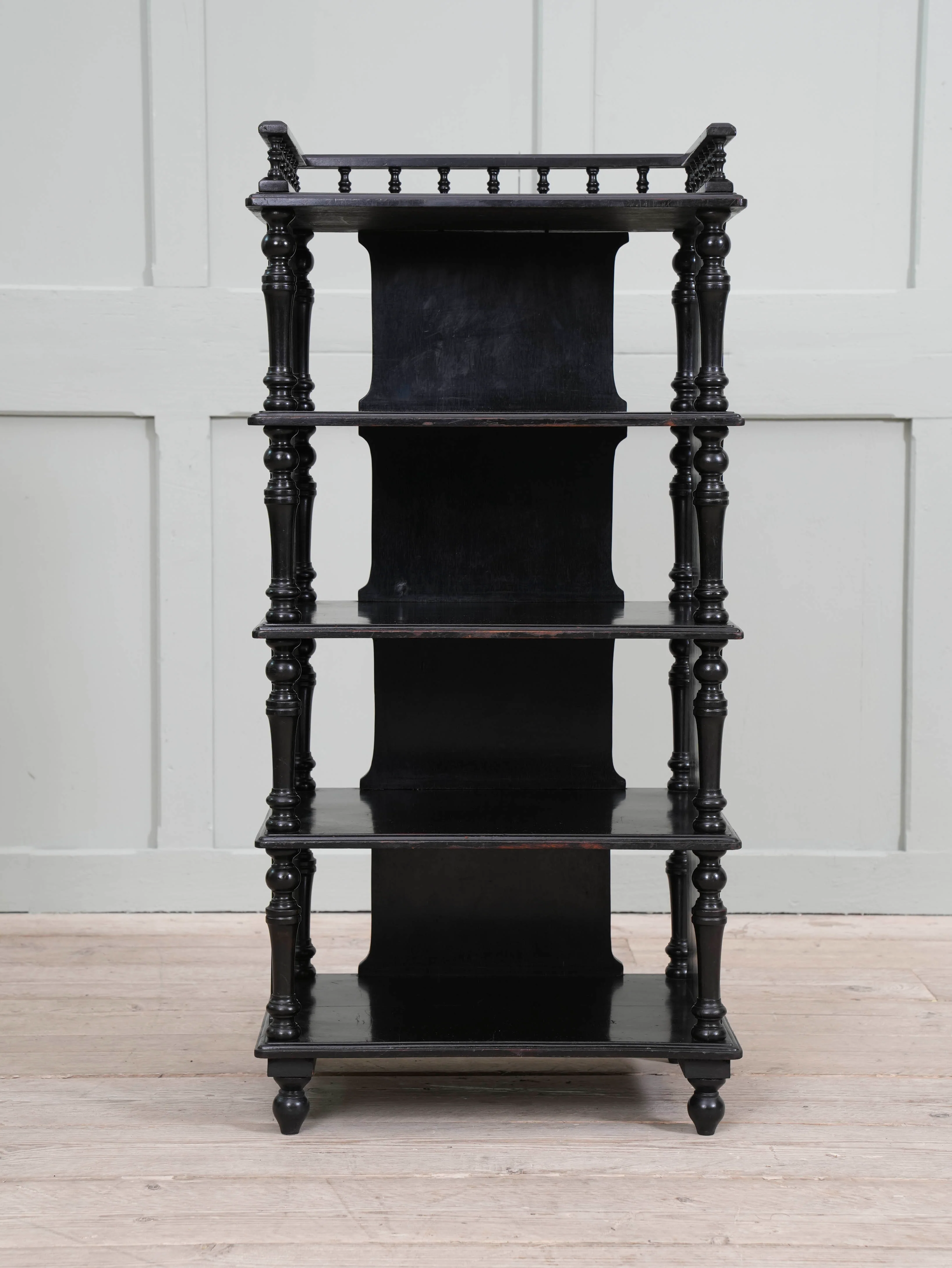 Ebonised Etagere - Image 4
