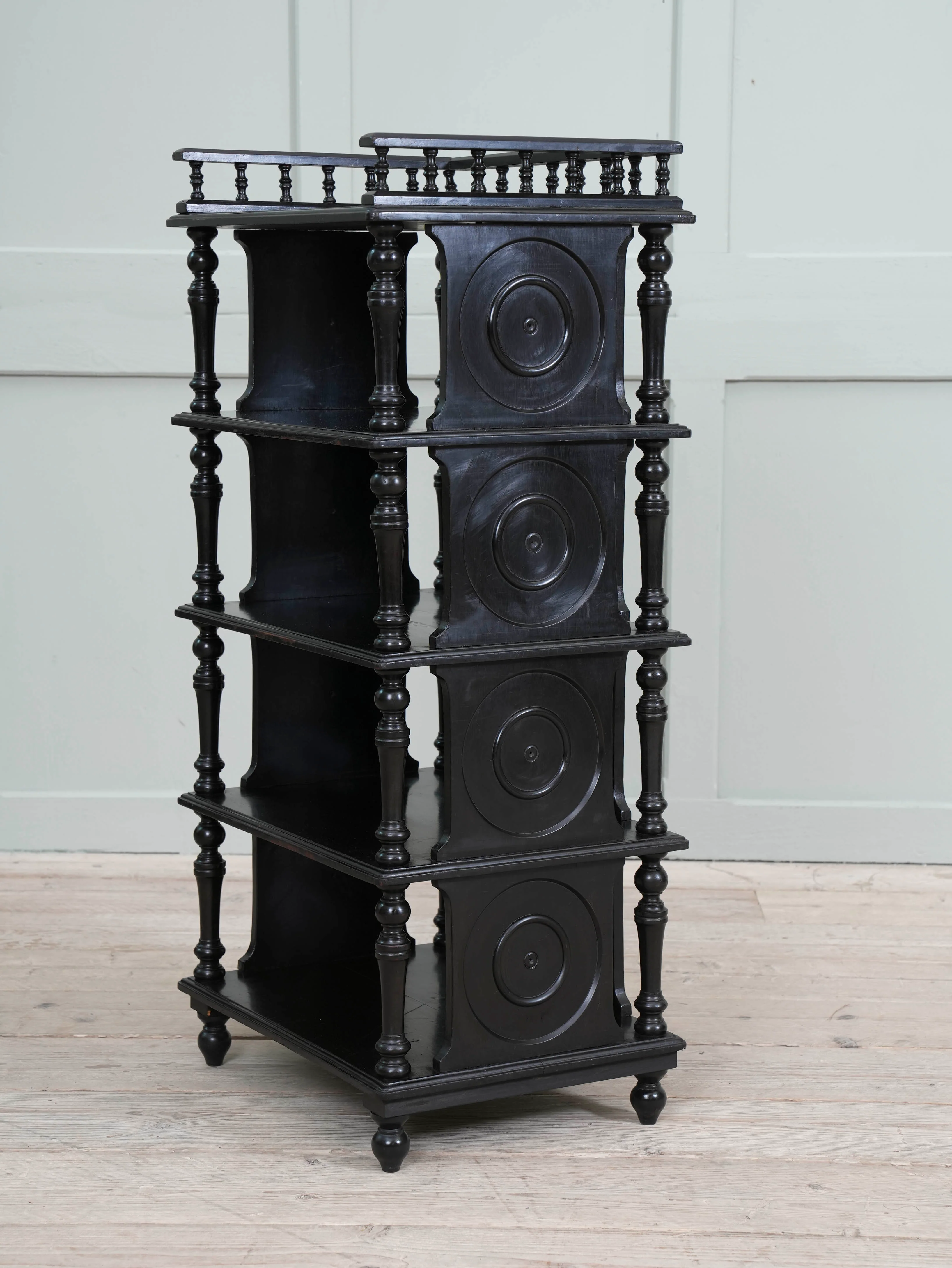 Ebonised Etagere - Image 5