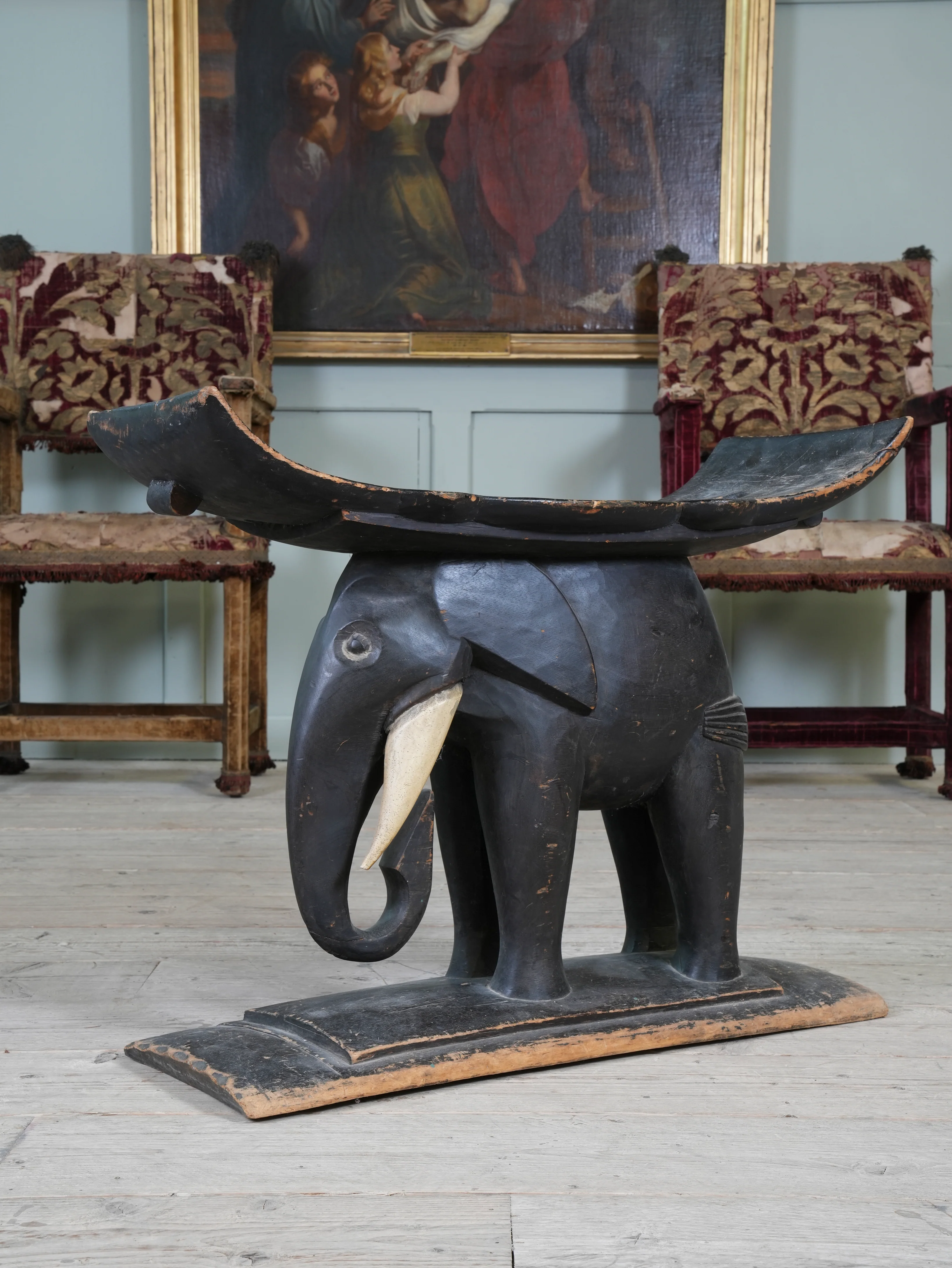 Ashanti Elephant Seat - Image 3