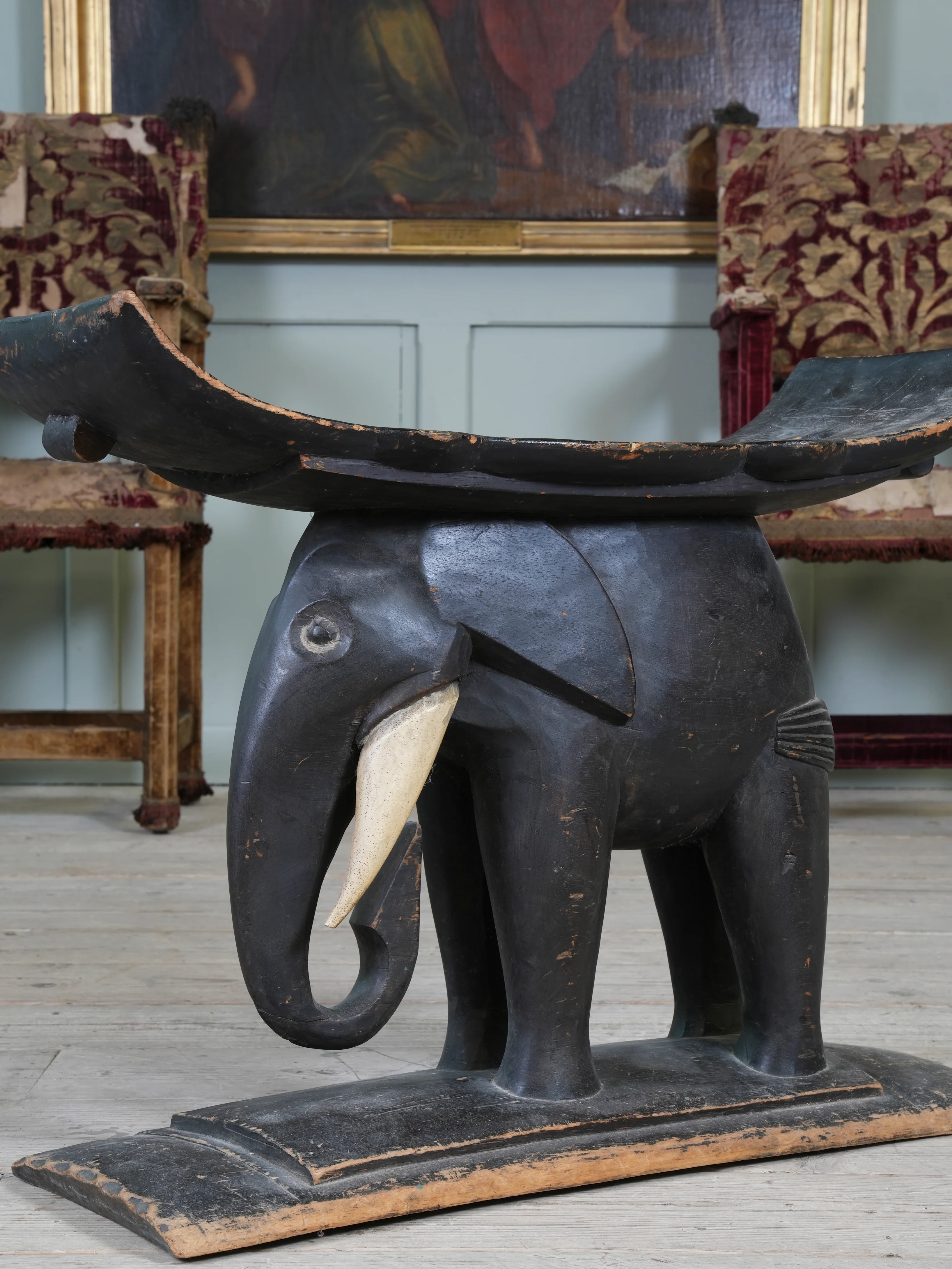 Ashanti Elephant Seat - Image 7