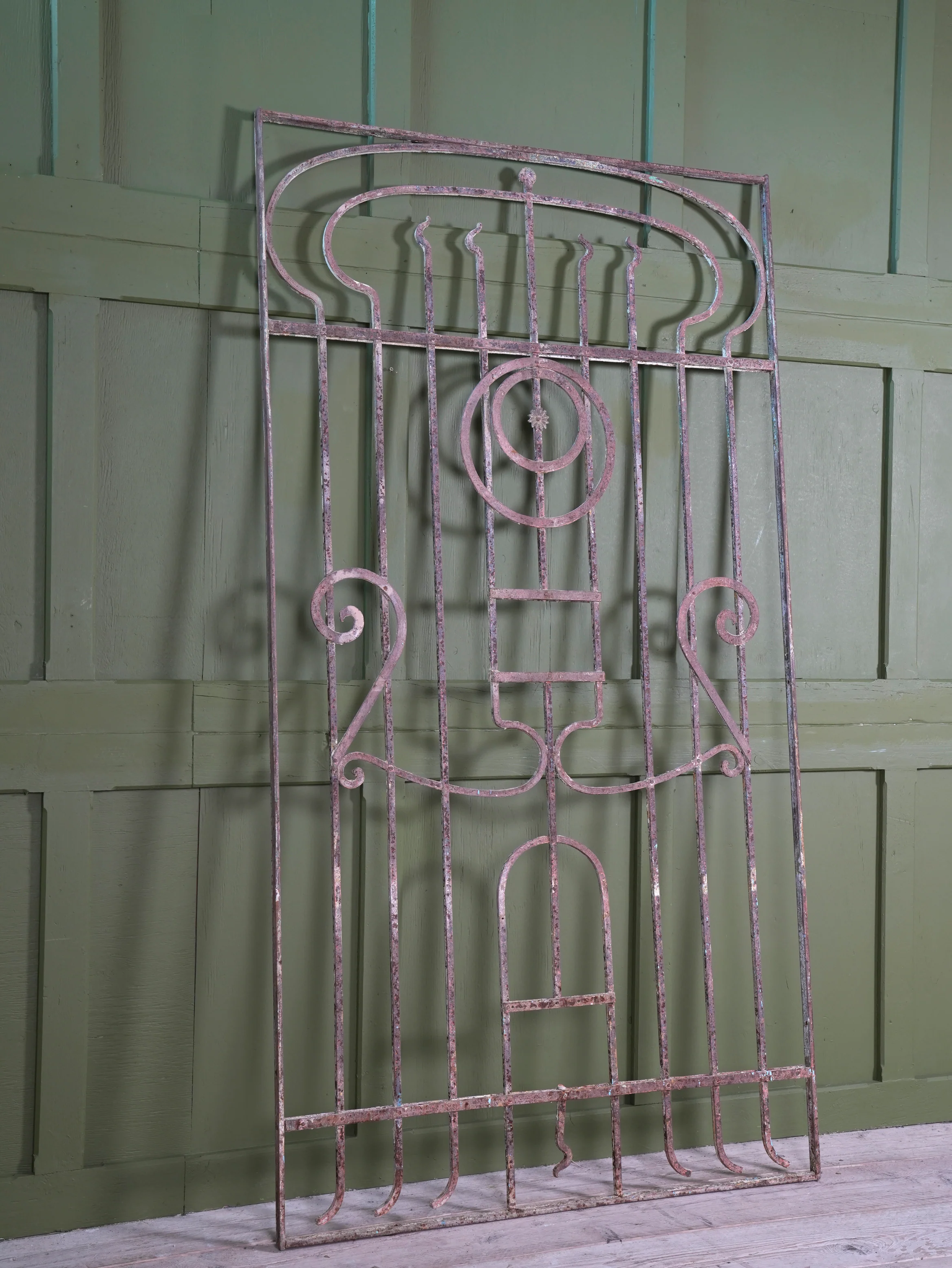 A 19th Century Wrought Iron Gate or Panel - Image 8