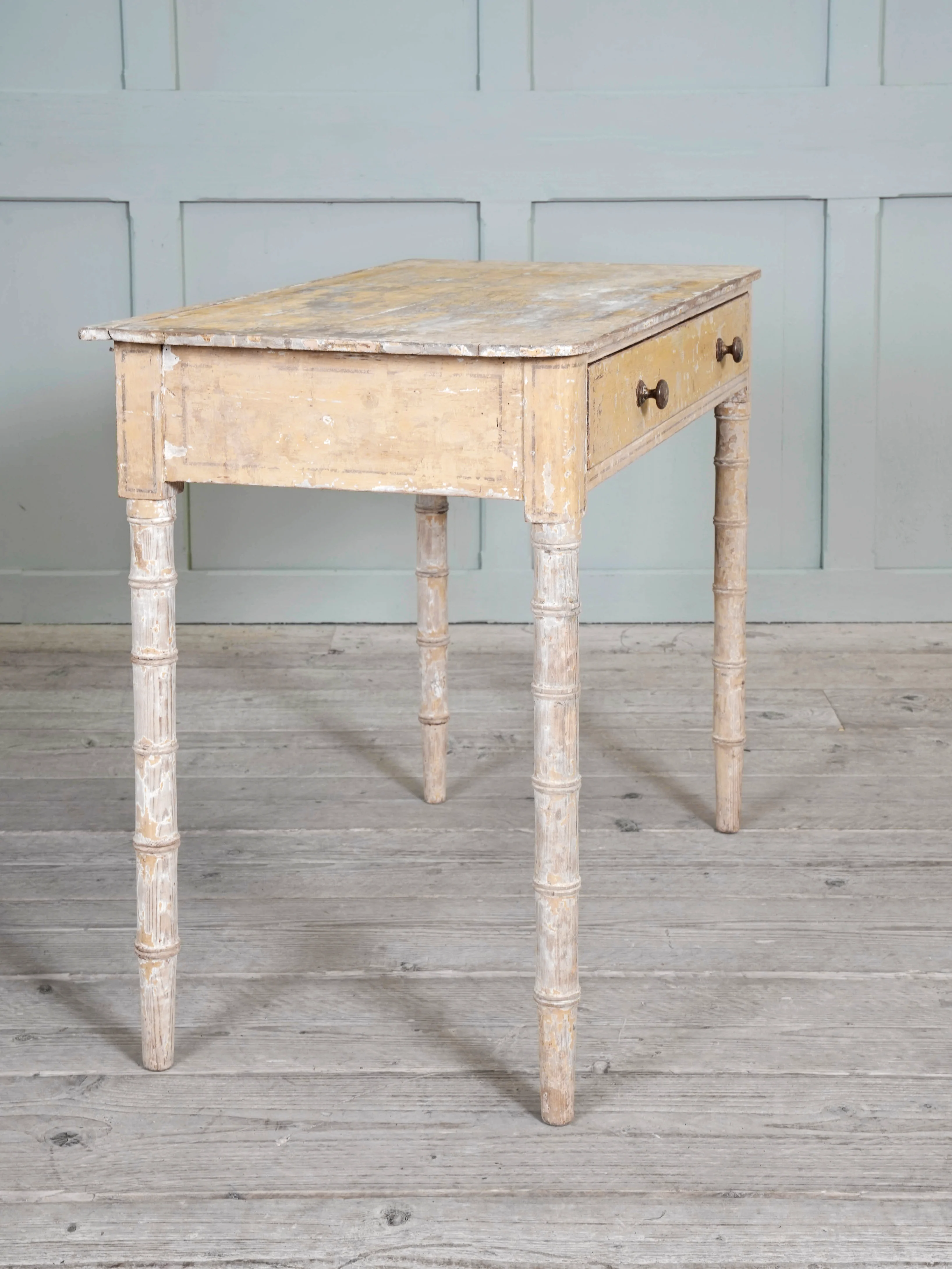 A Regency Painted Writing Table - Image 2