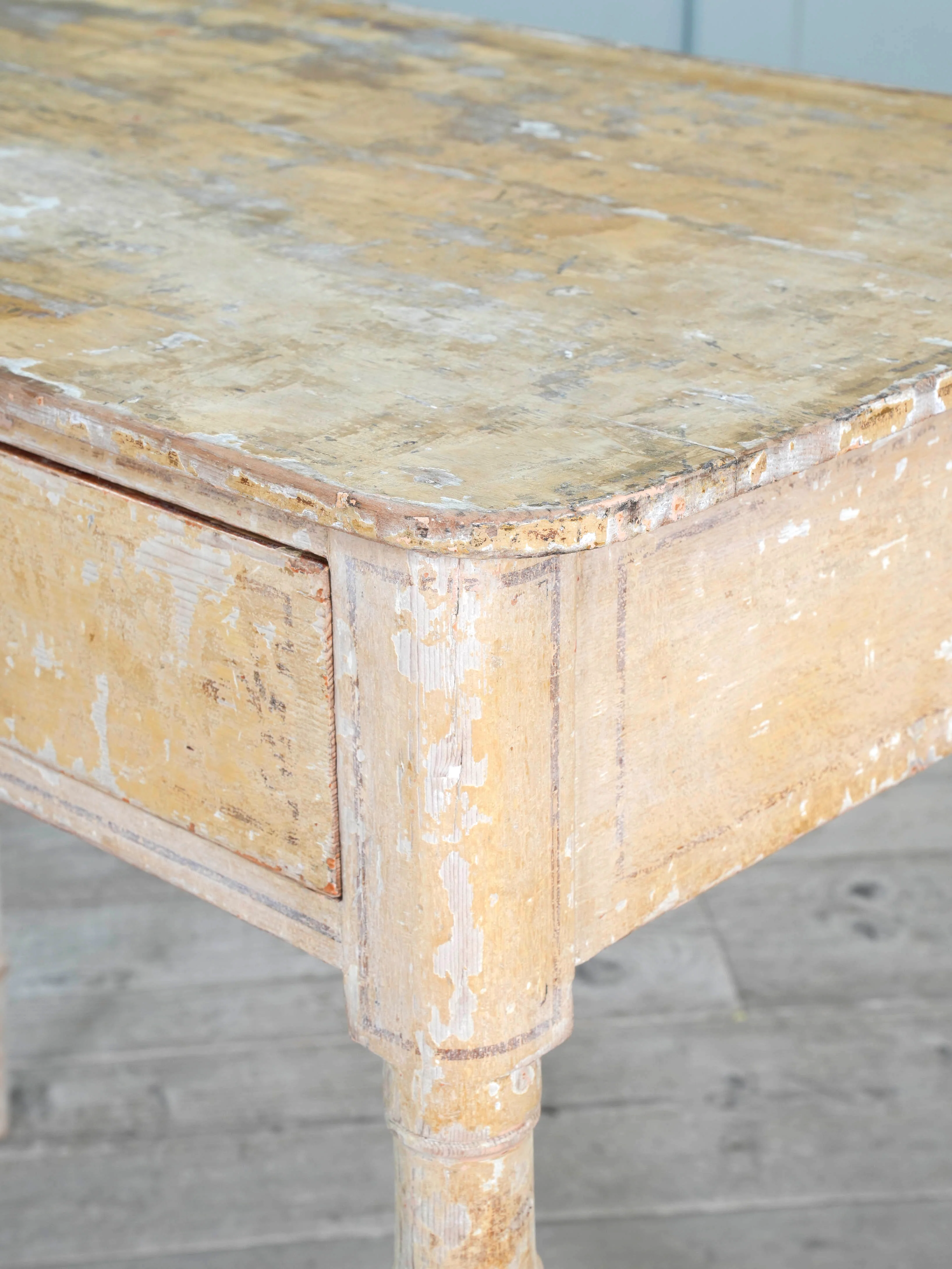 A Regency Painted Writing Table - Image 7