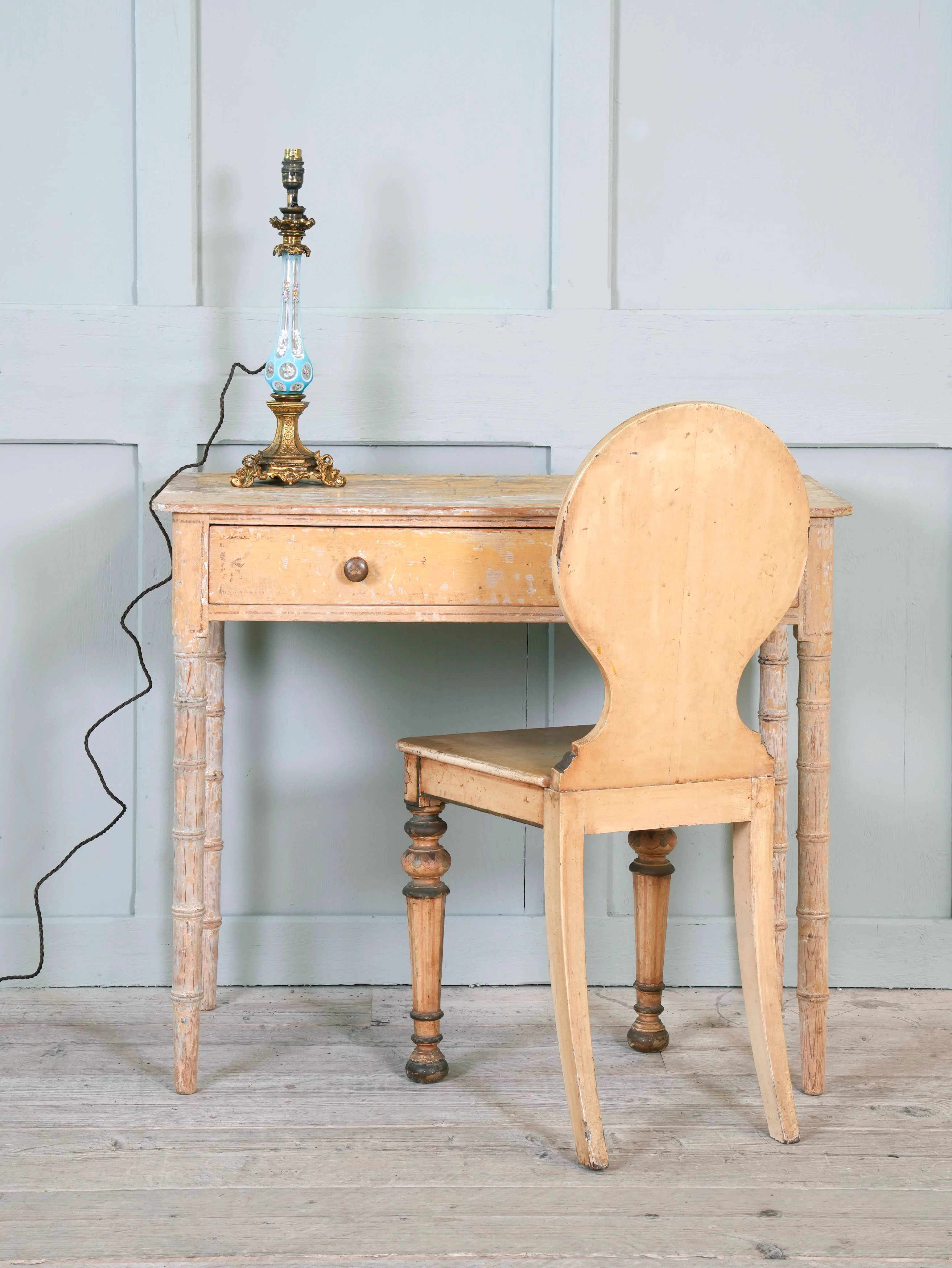 A Regency Painted Writing Table - Image 8