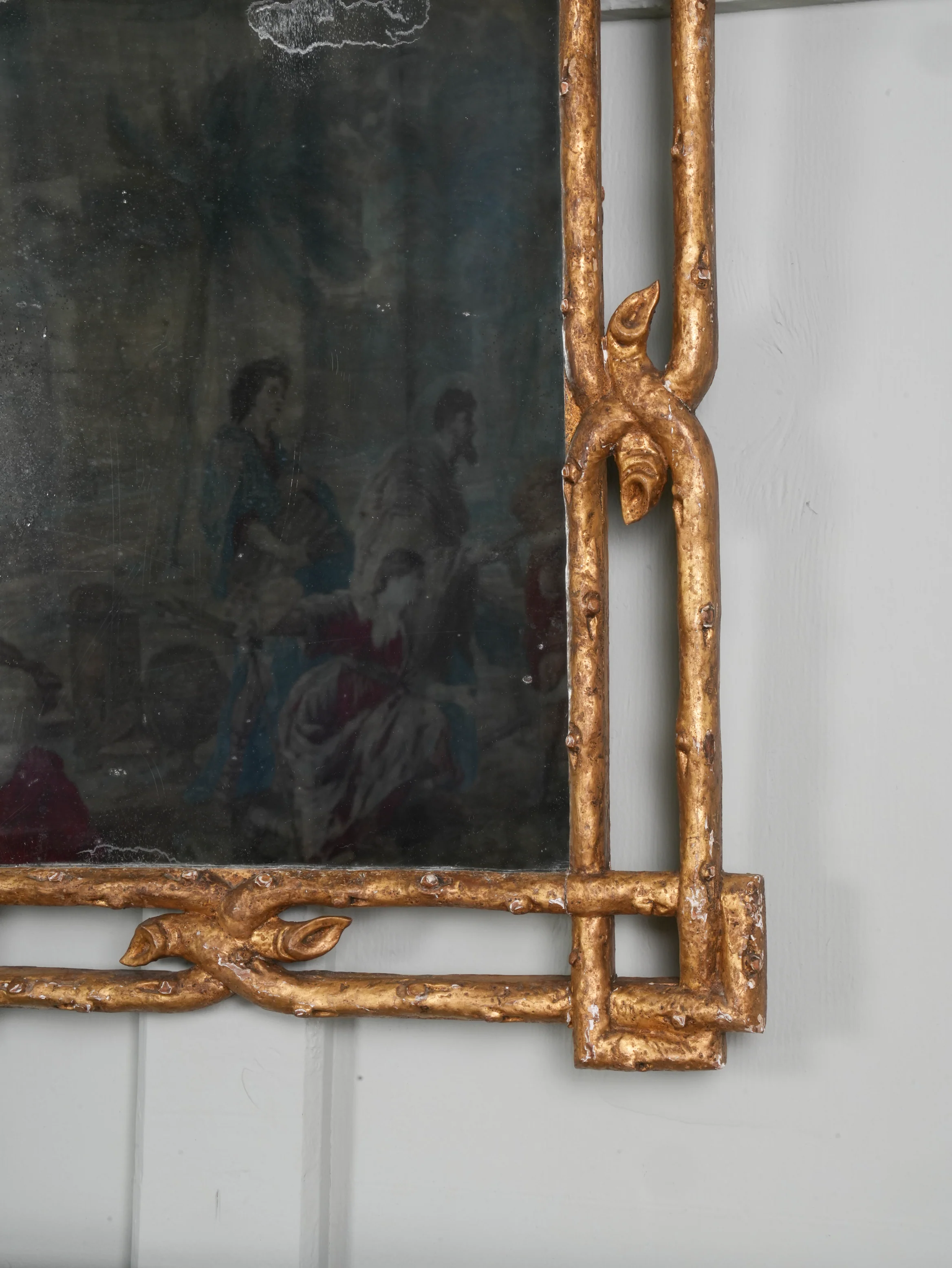 A 19th Century Giltwood & Gesso Mirror - Image 10