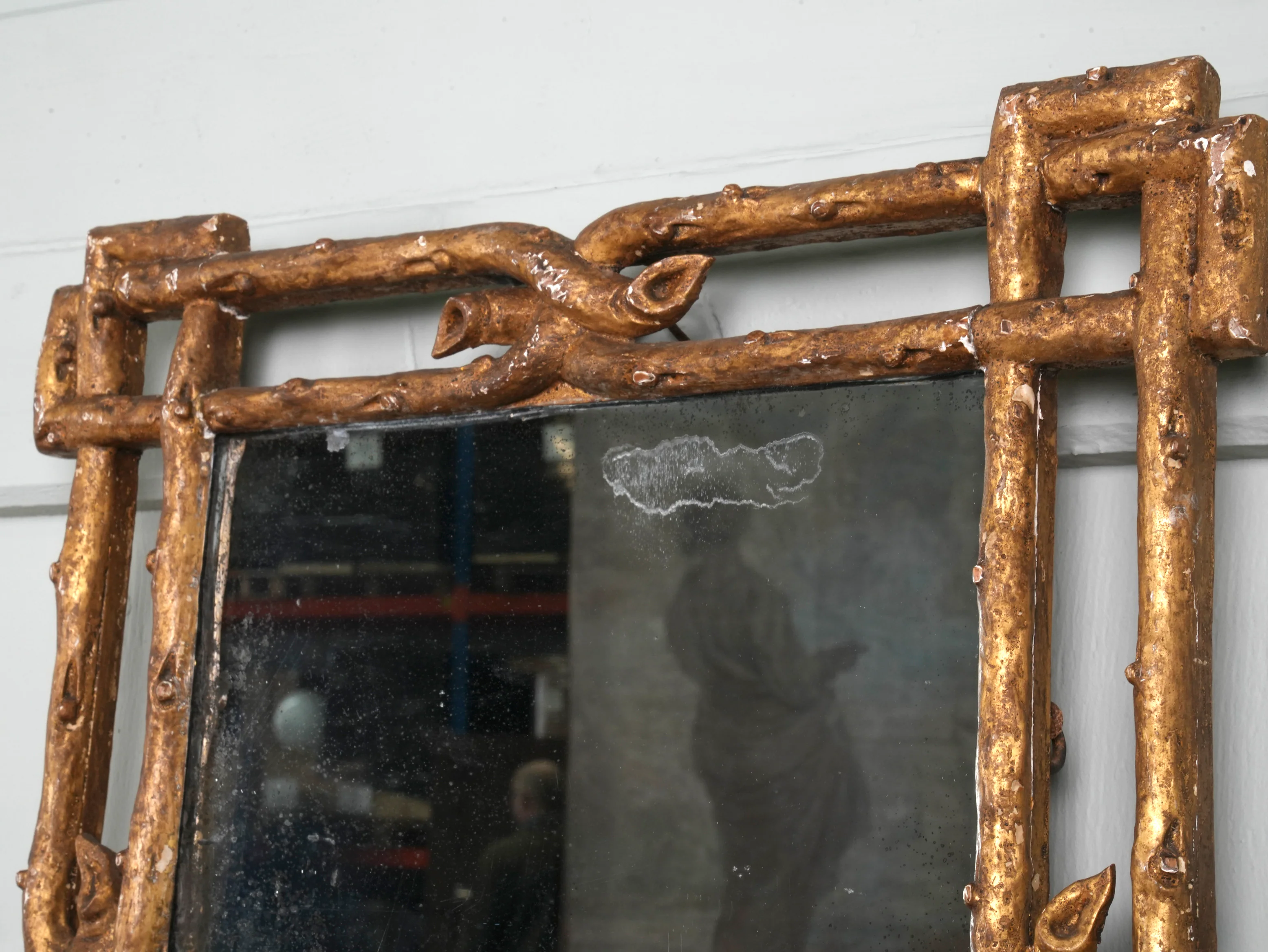 A 19th Century Giltwood & Gesso Mirror - Image 12