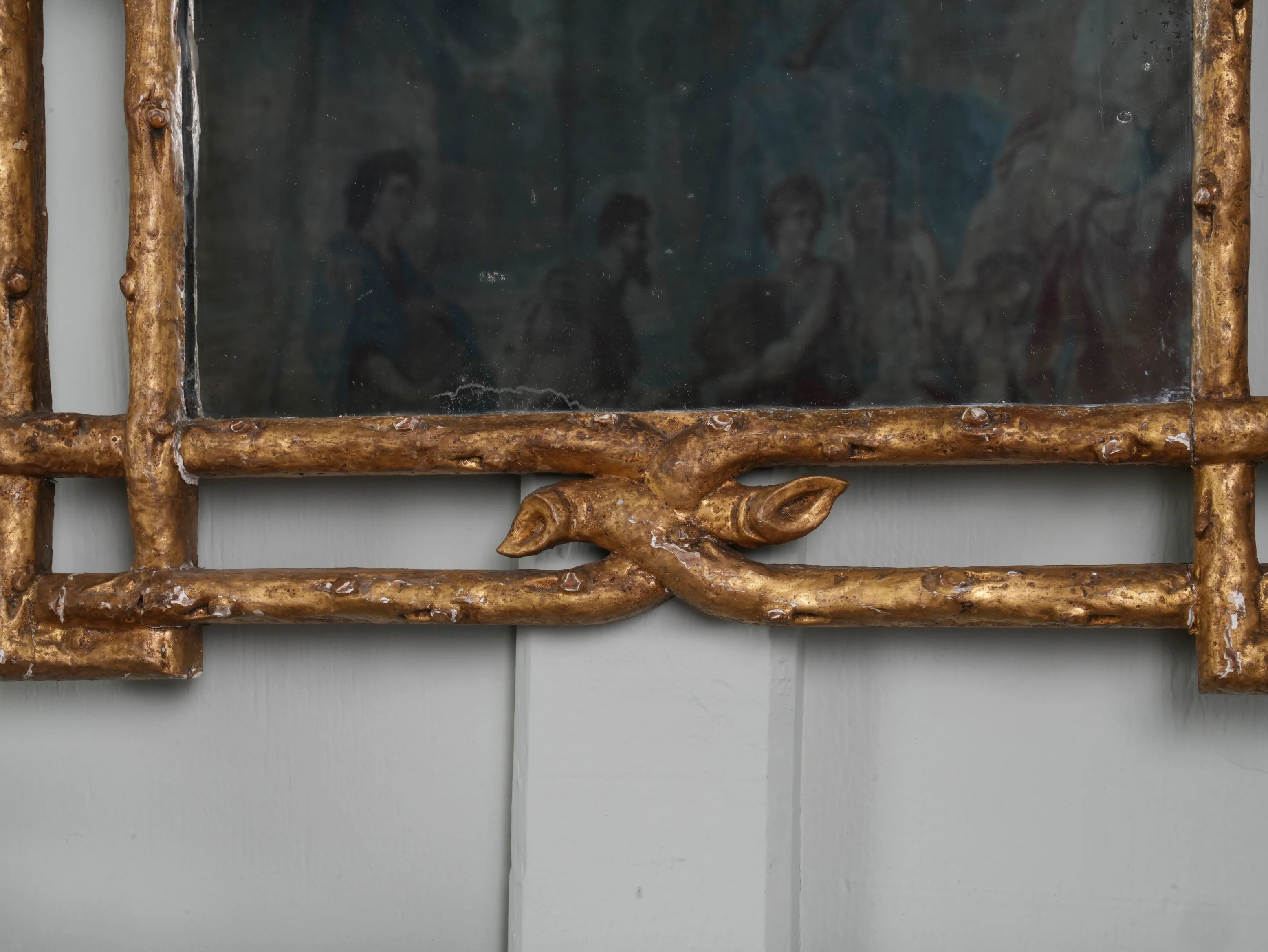 A 19th Century Giltwood & Gesso Mirror - Image 13