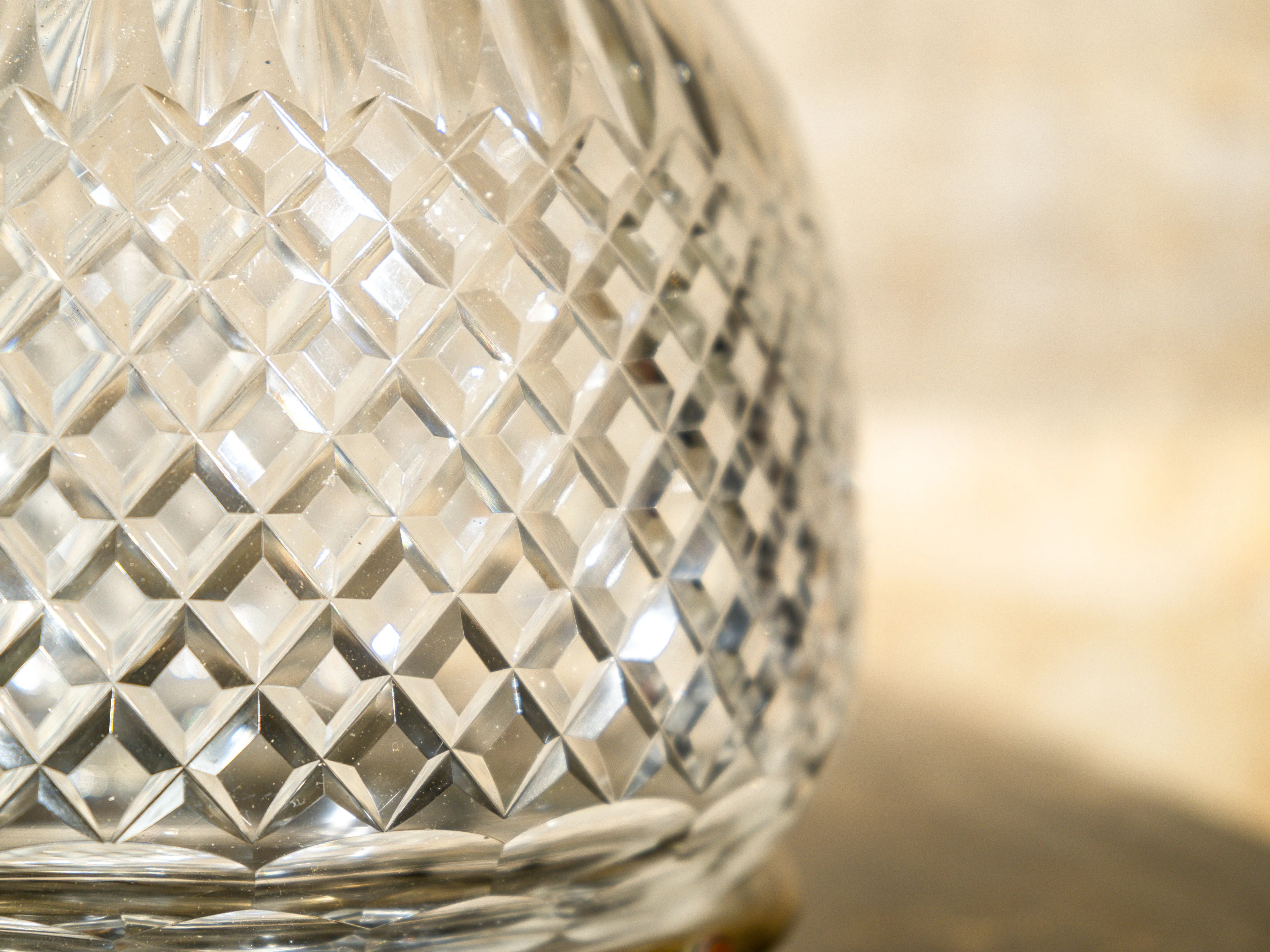 A Brilliant Cut "Bowl" Pendant Light - Image 6