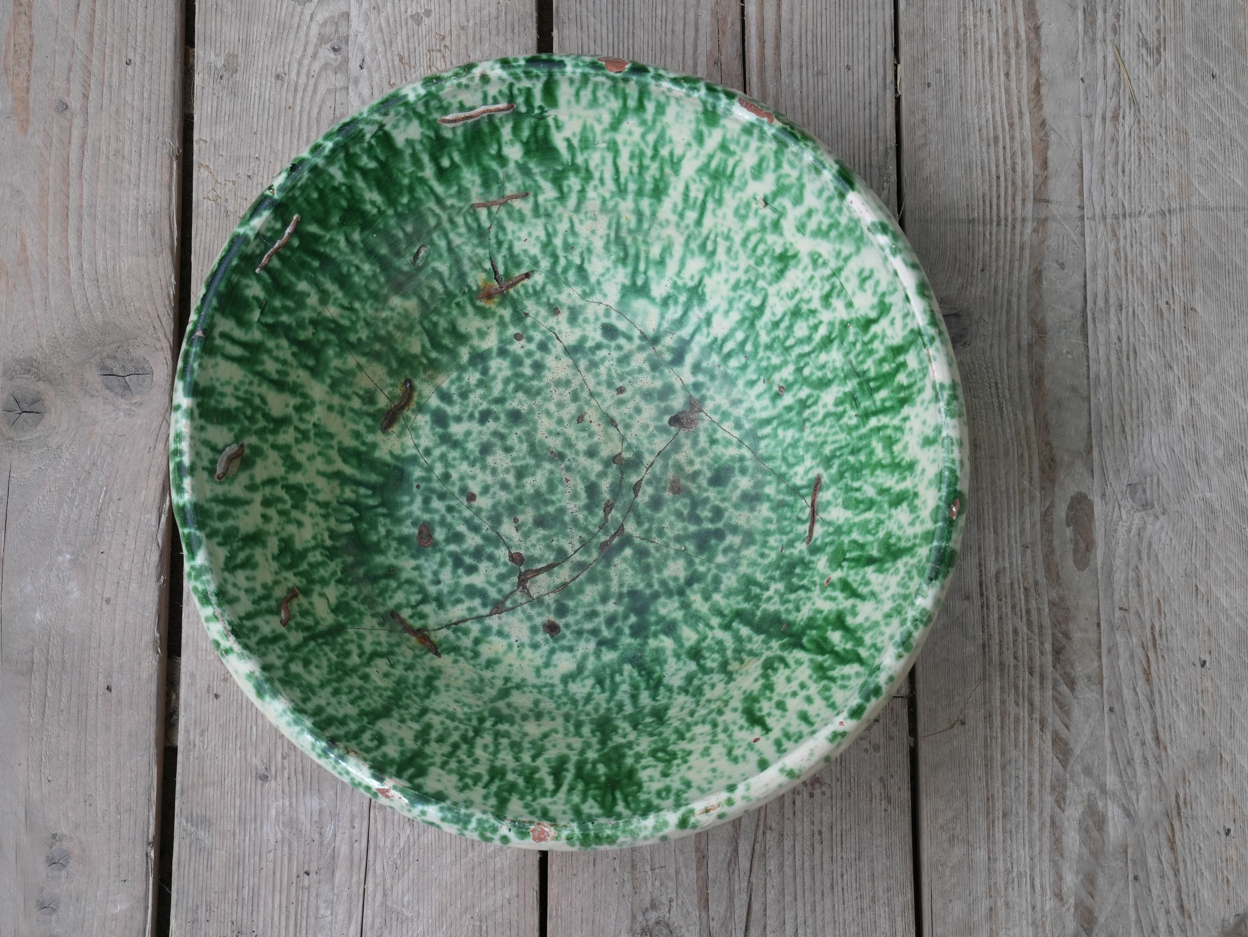 A Large Italian Schizzato Bowl - Image 9