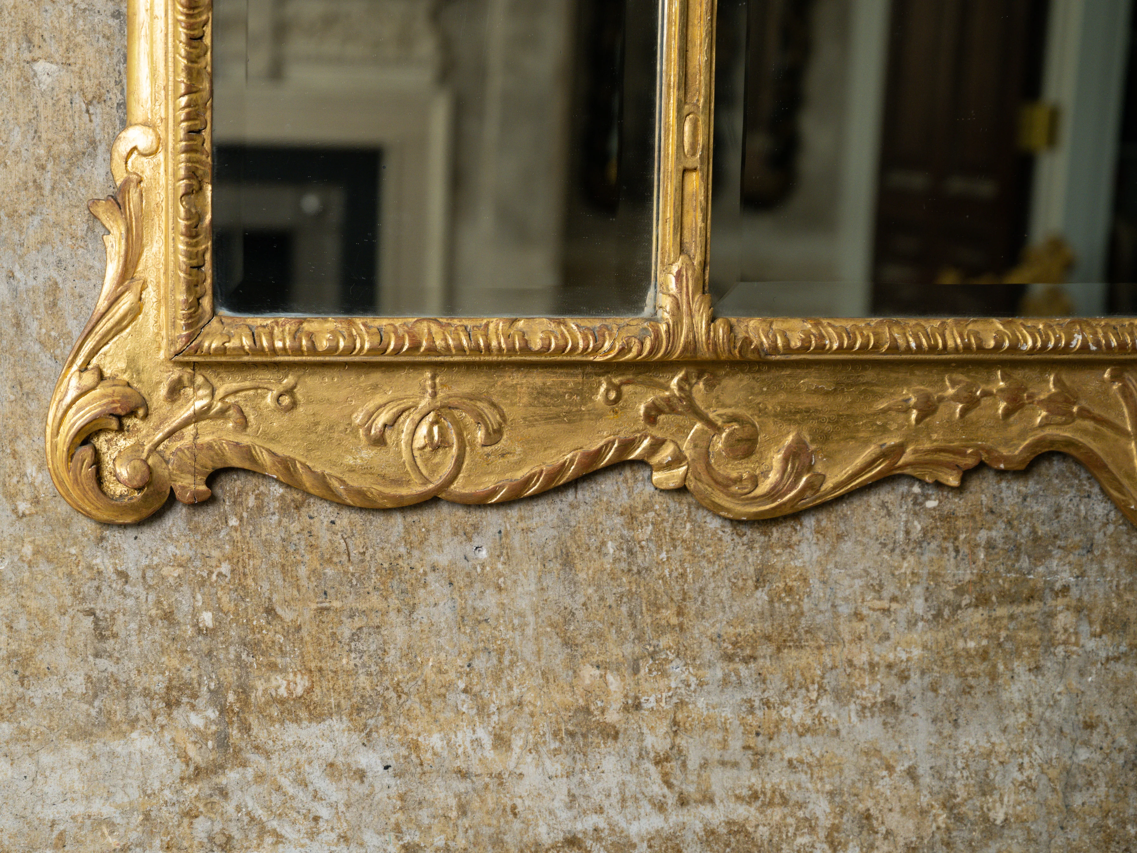 A George I Triptych Overmantel Mirror - Image 7