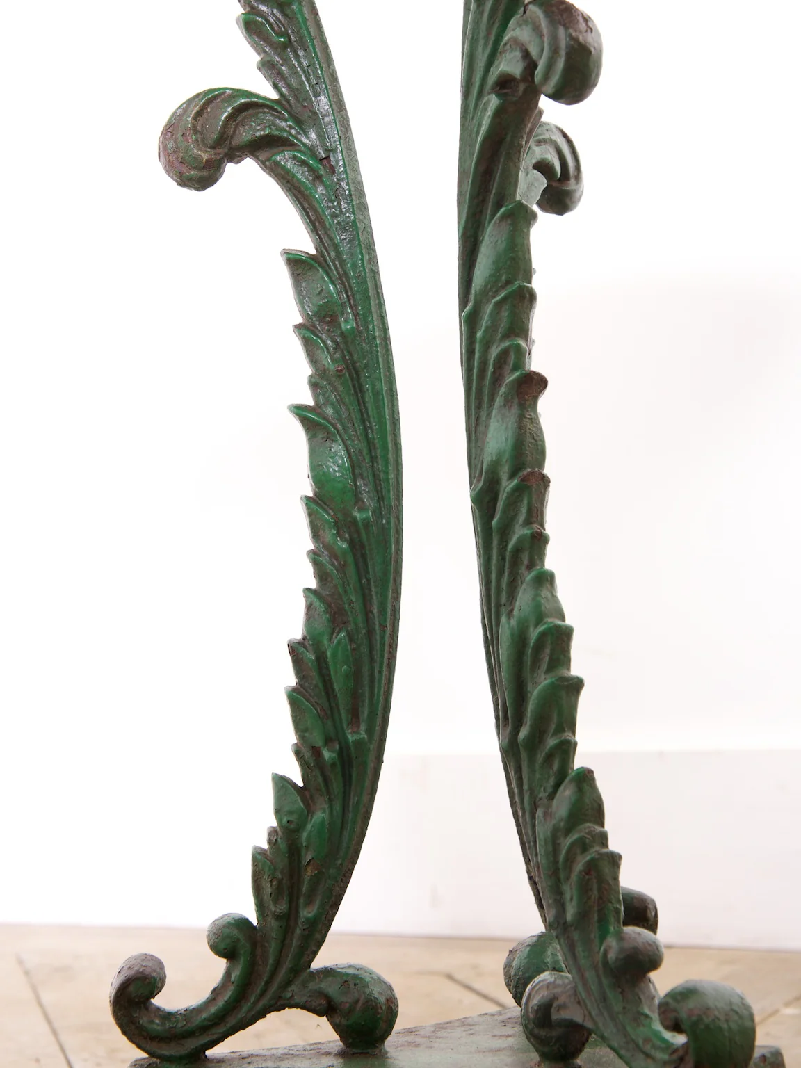 Green Cast Iron Table - Image 2