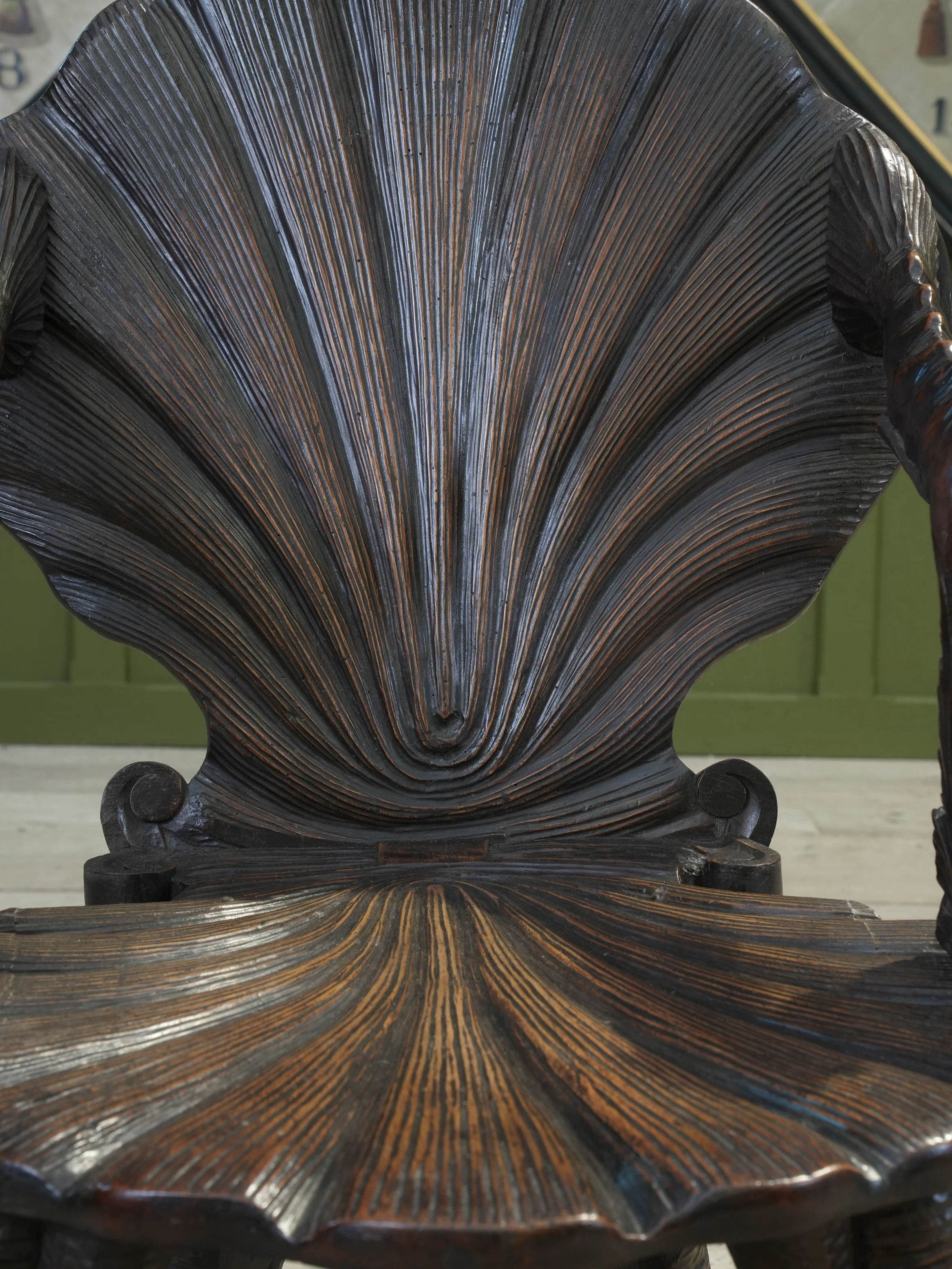 A 19th Century Walnut Grotto Chair - Image 11
