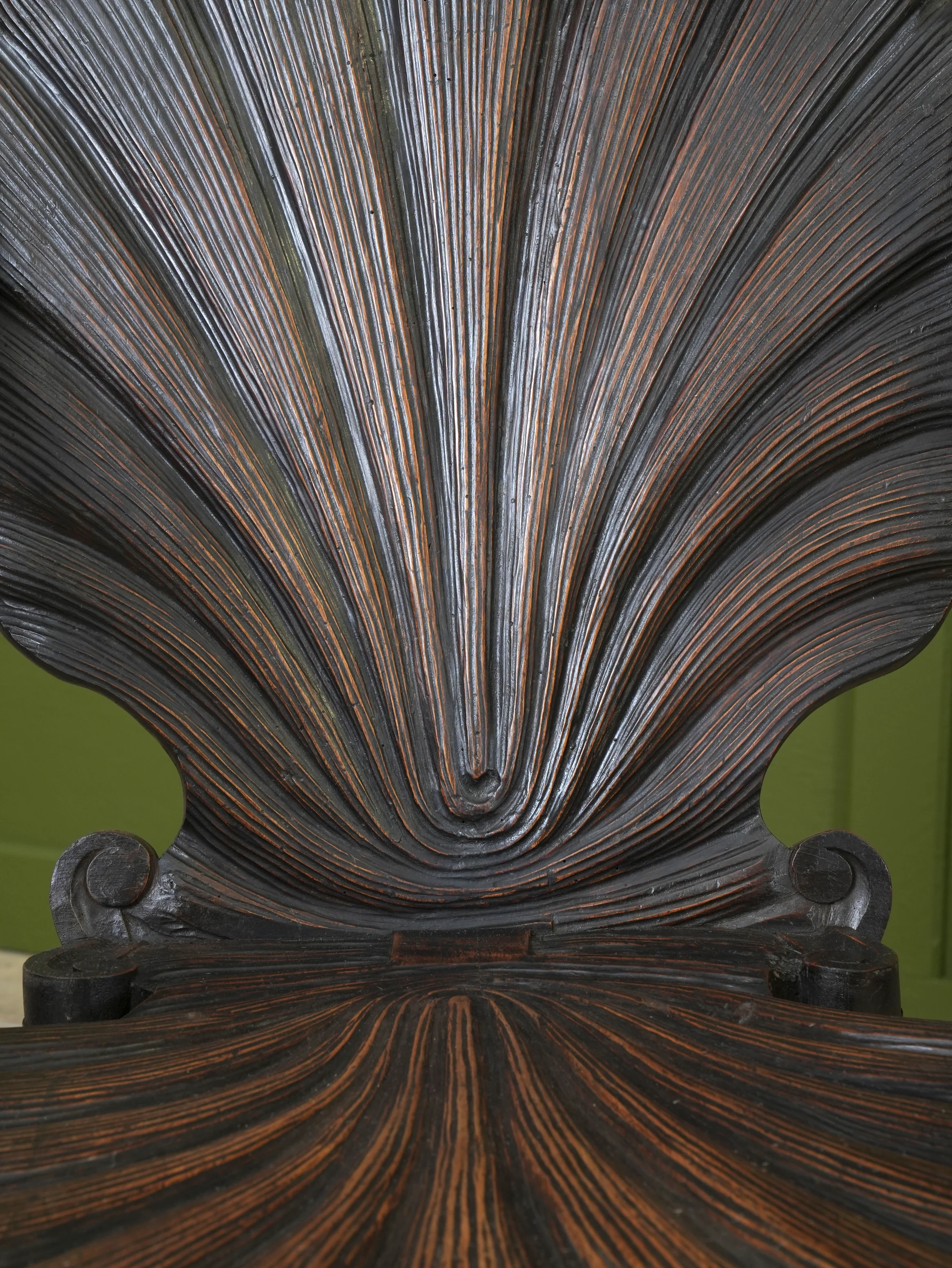 A 19th Century Walnut Grotto Chair - Image 7