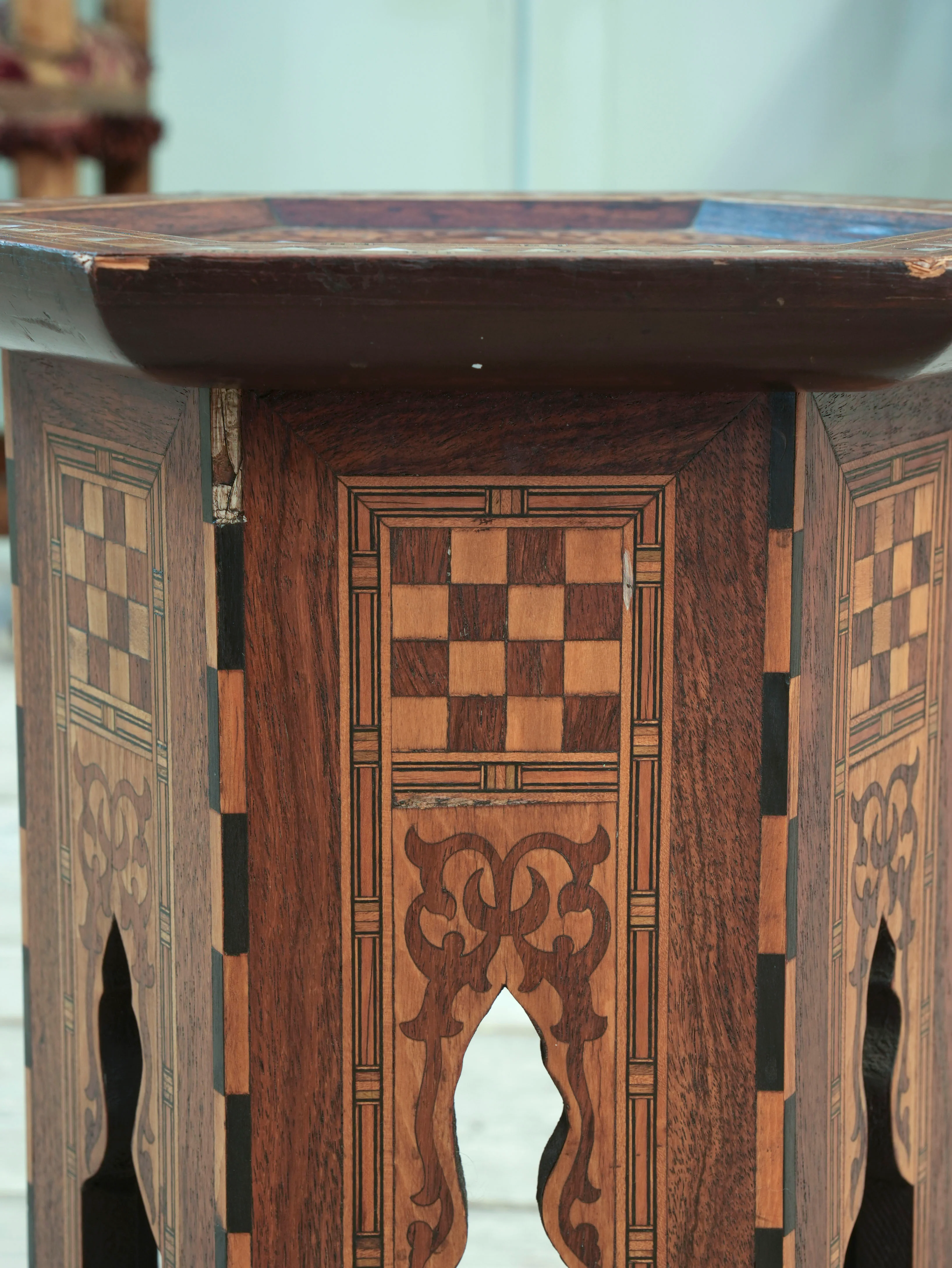 A 19th Century Damascus Occasional Table - Image 5