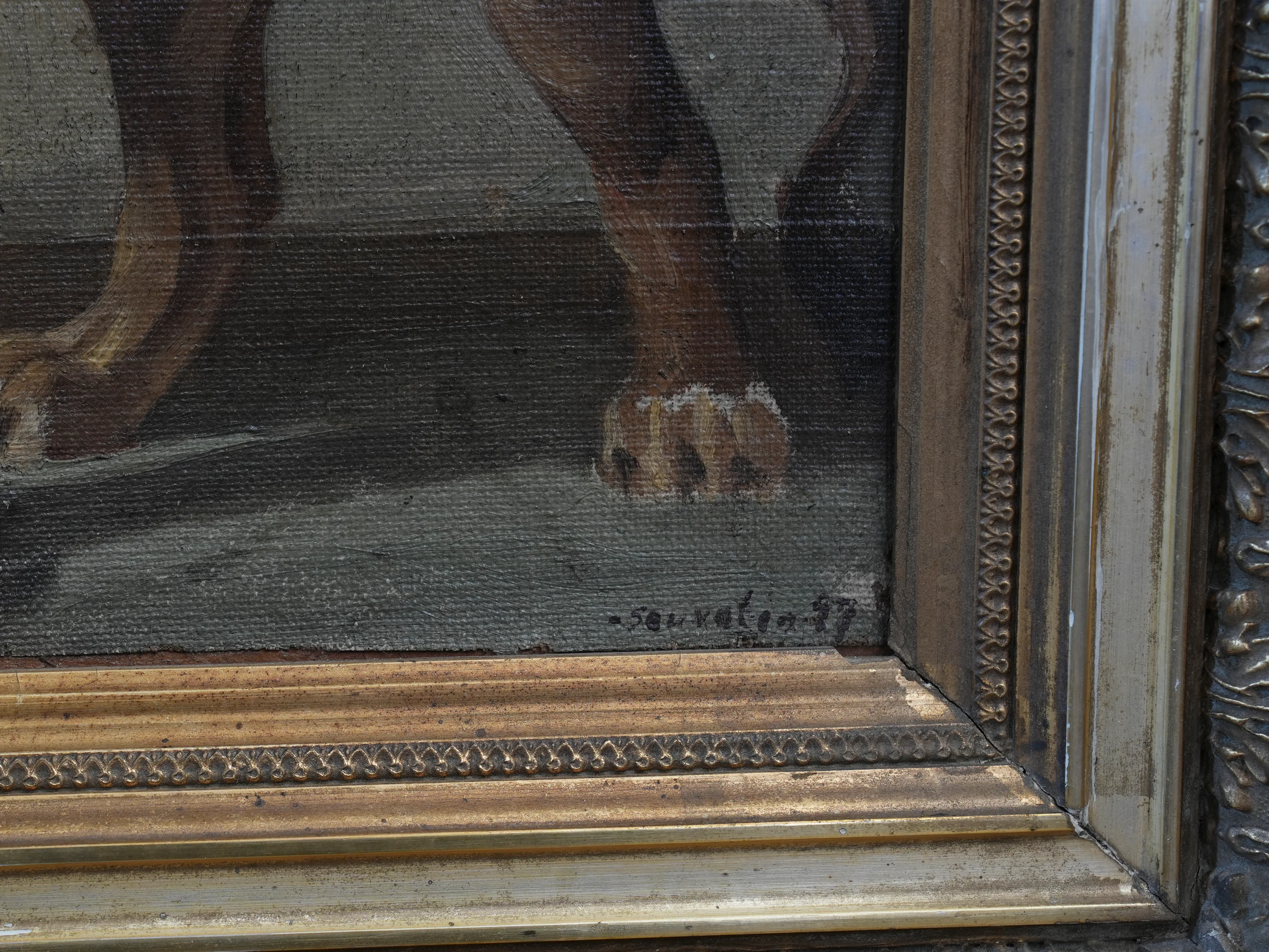 A 19th Century Oil On Board - Image 4