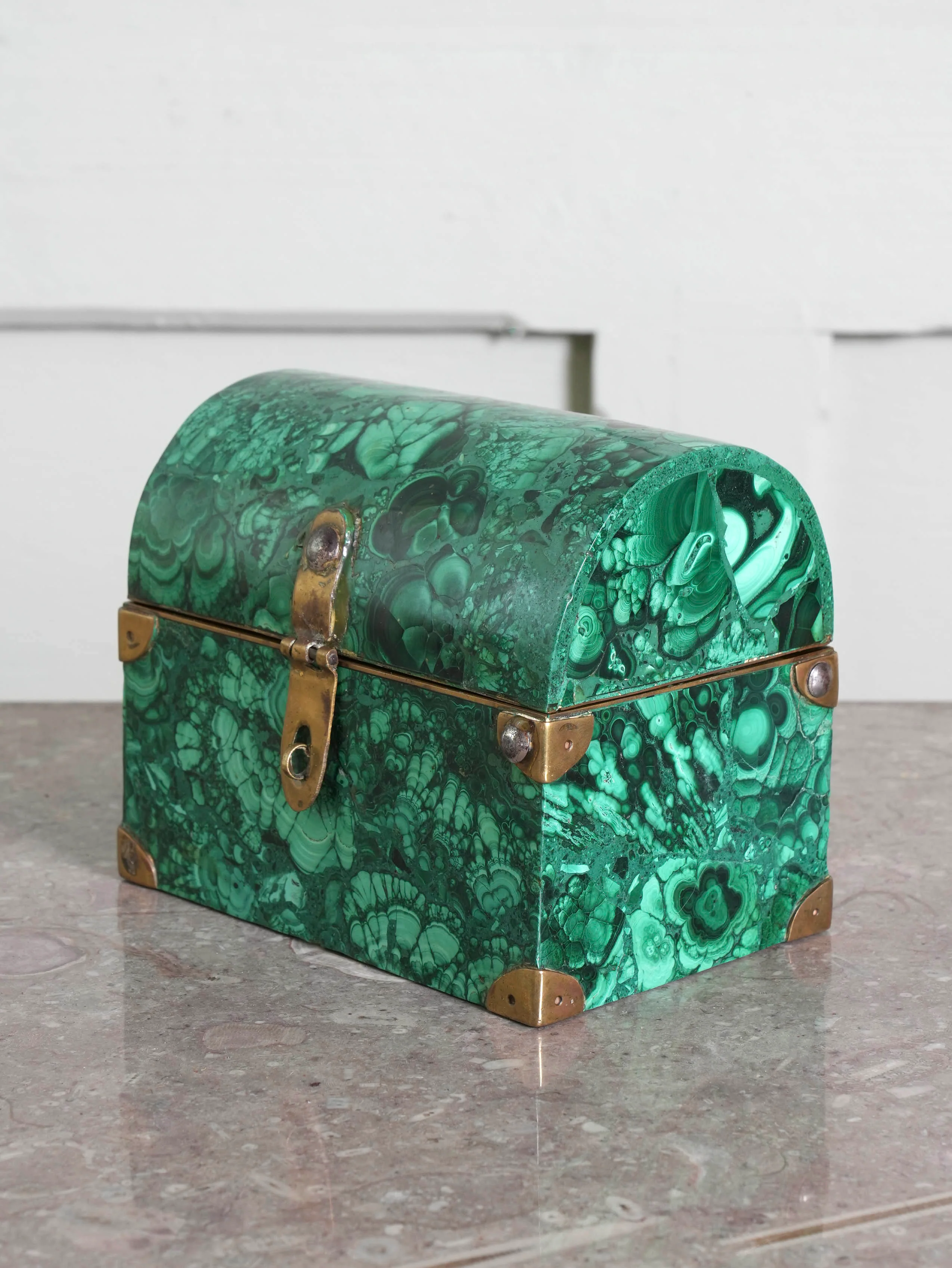 A Malachite Trinket Box - Image 4