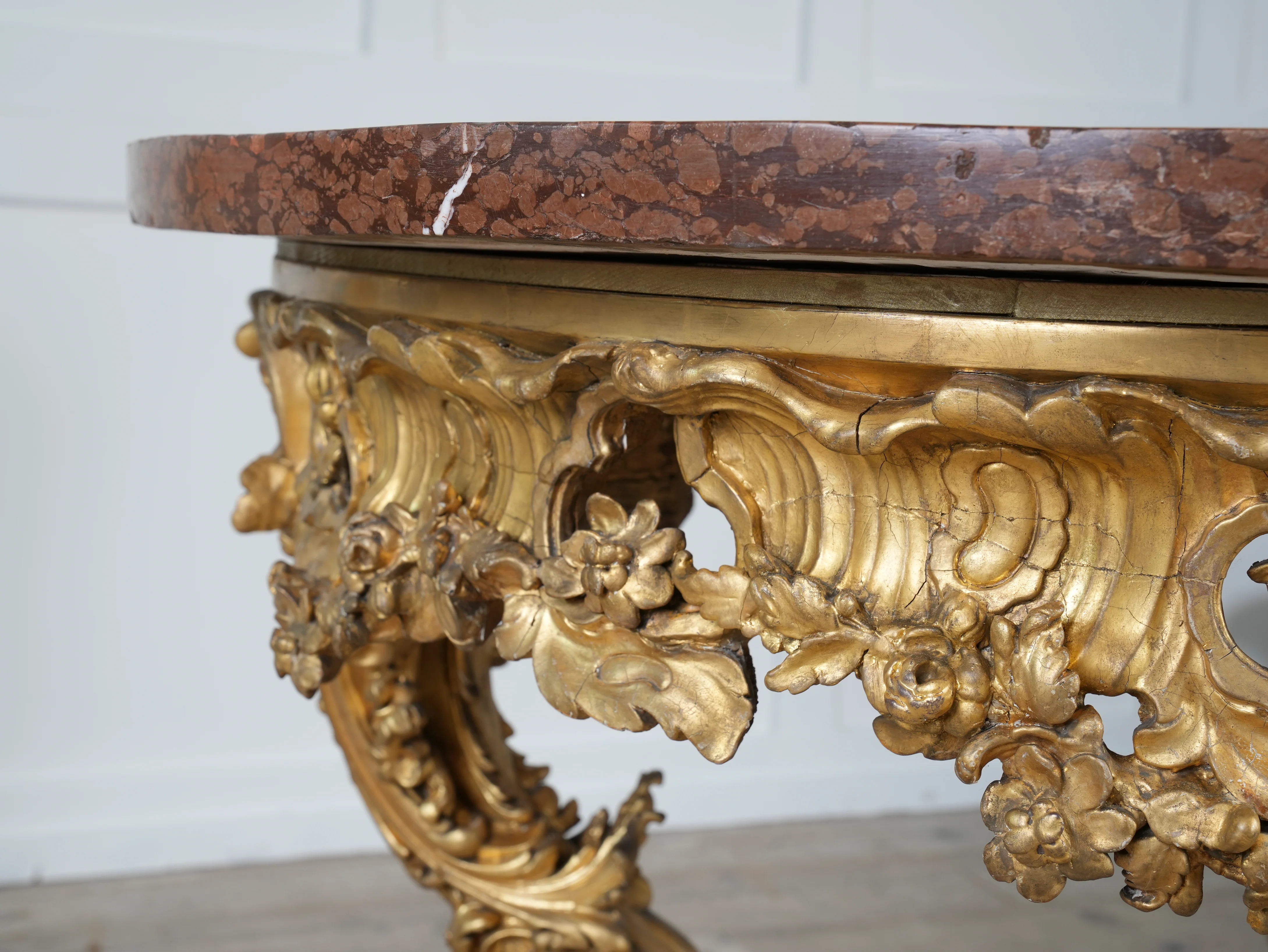 A Mid 19th Century Gilt Gesso Centre Table - Image 7