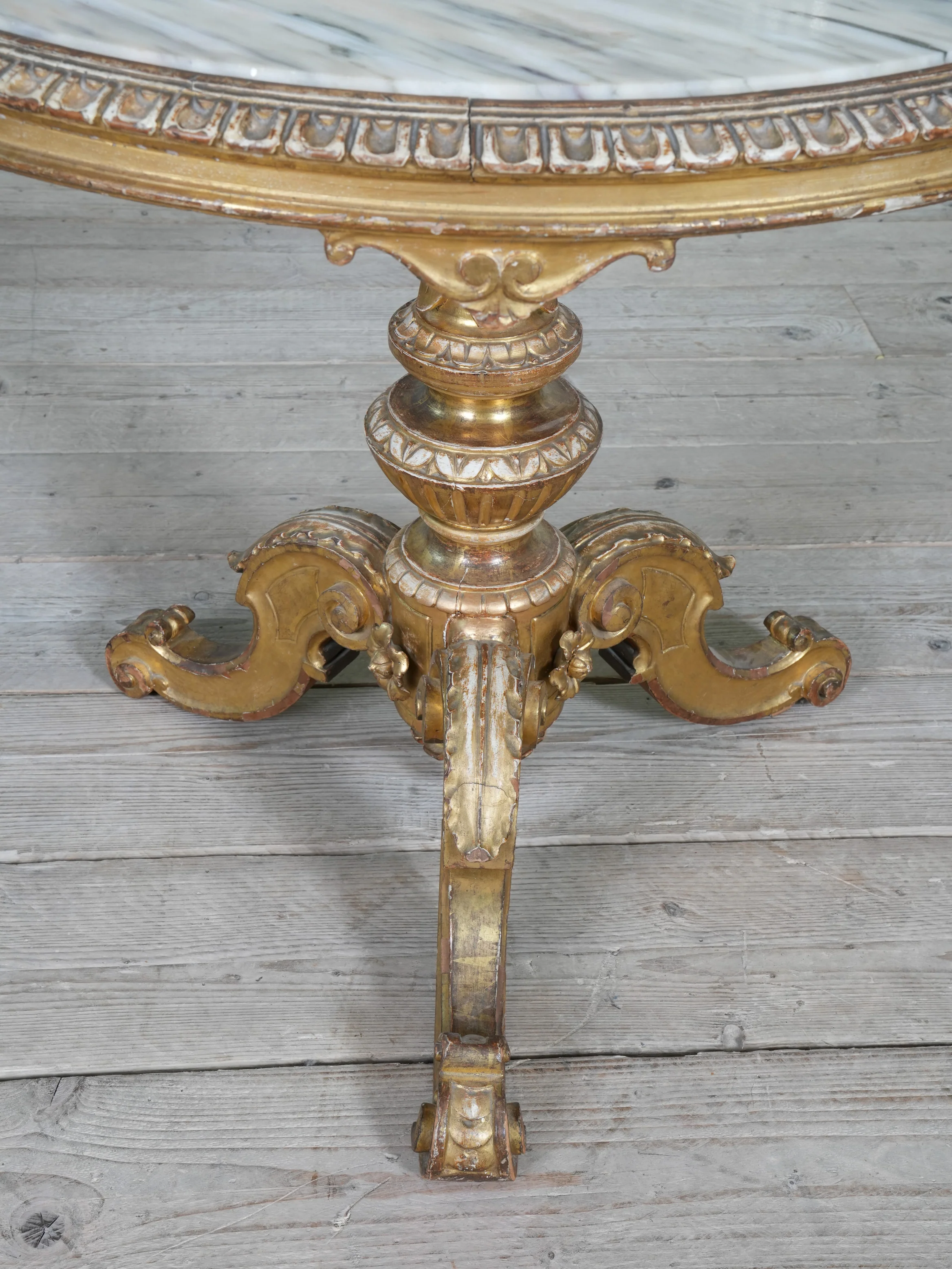 A 19th Century Giltwood & Marble Centre Table - Image 4