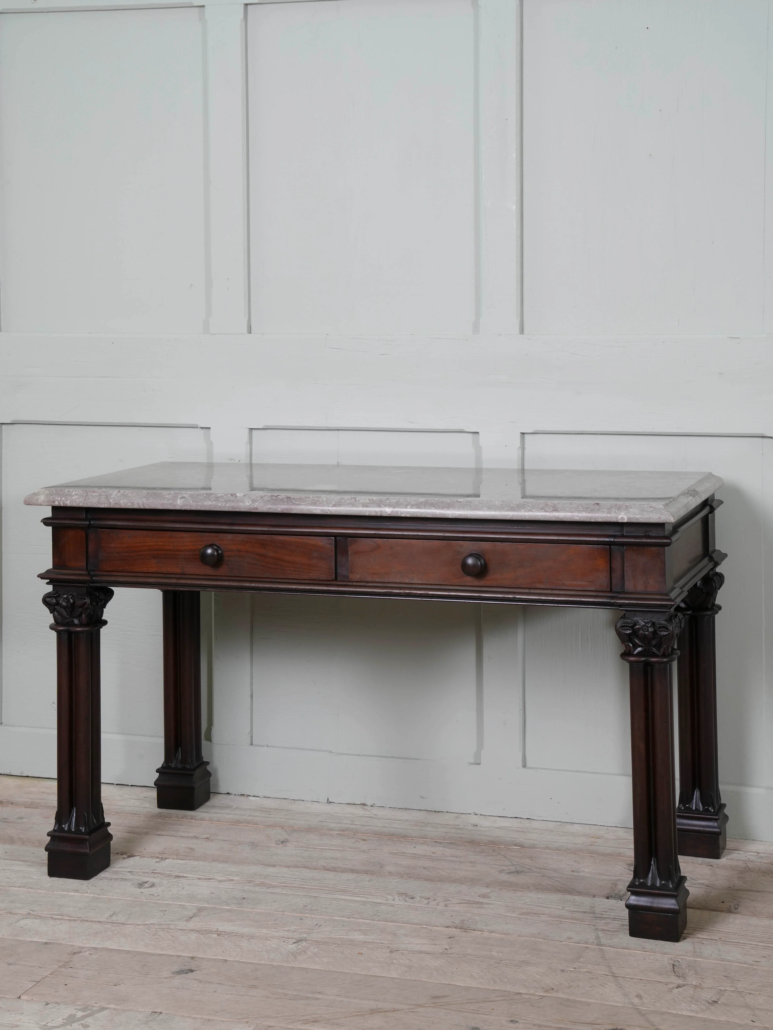 A 19th Century Marble Top Serving Table - Image 3