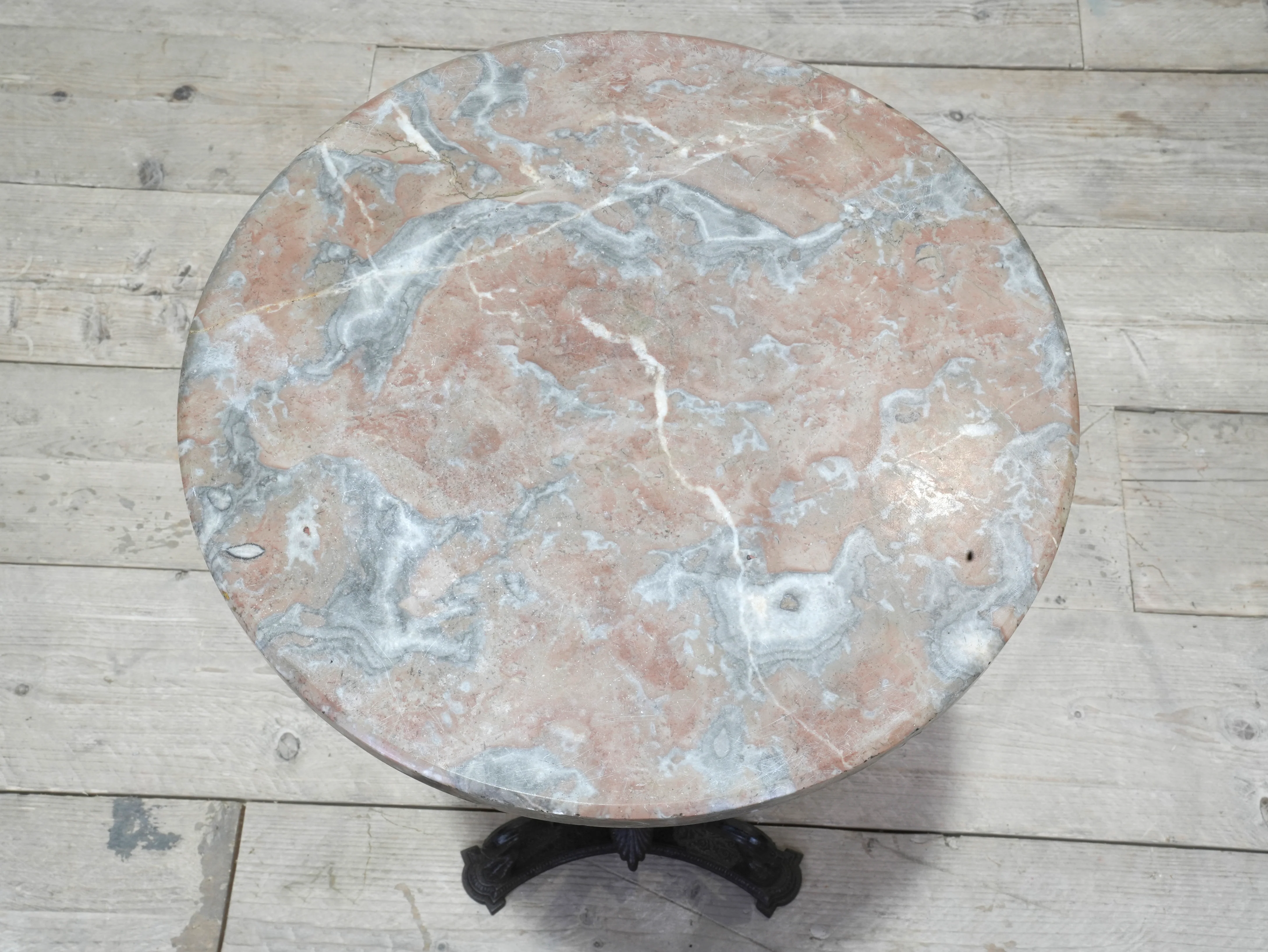 A Regency Cast Iron & Marble Side Table - Image 11
