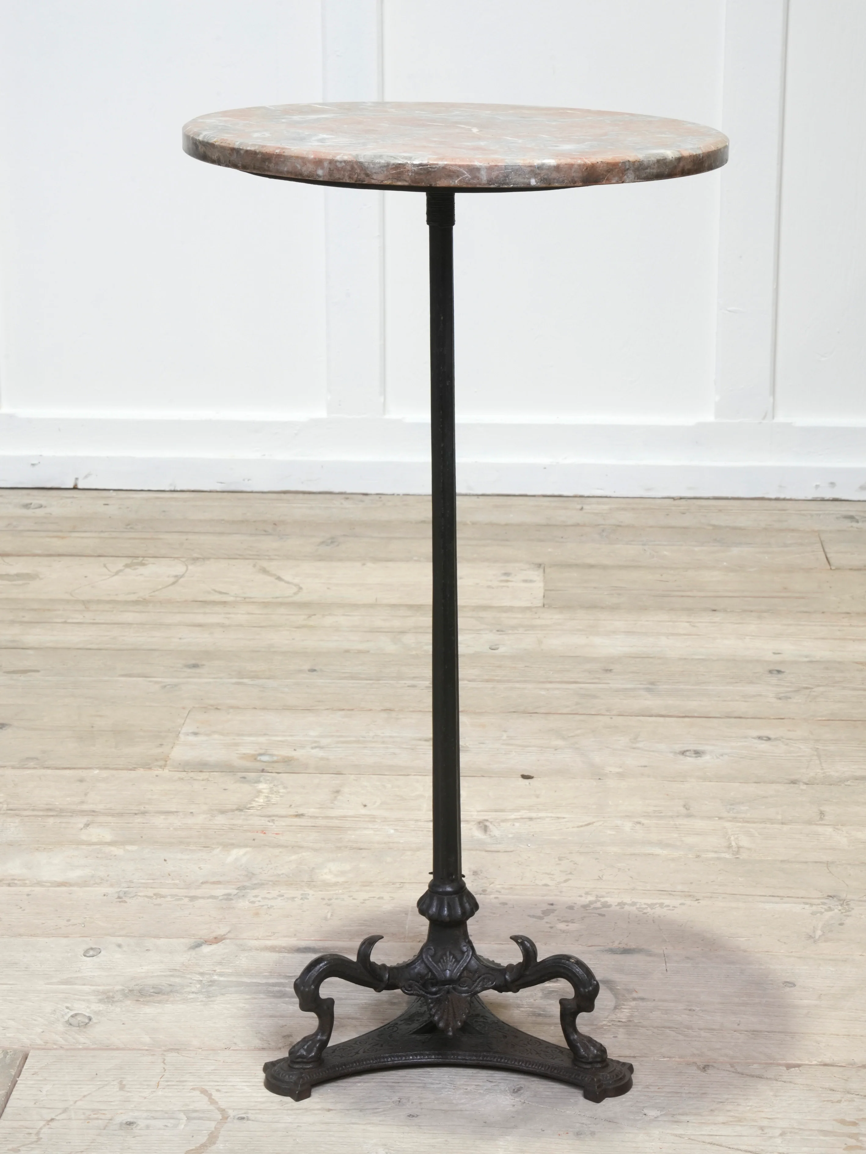 A Regency Cast Iron & Marble Side Table - Image 3