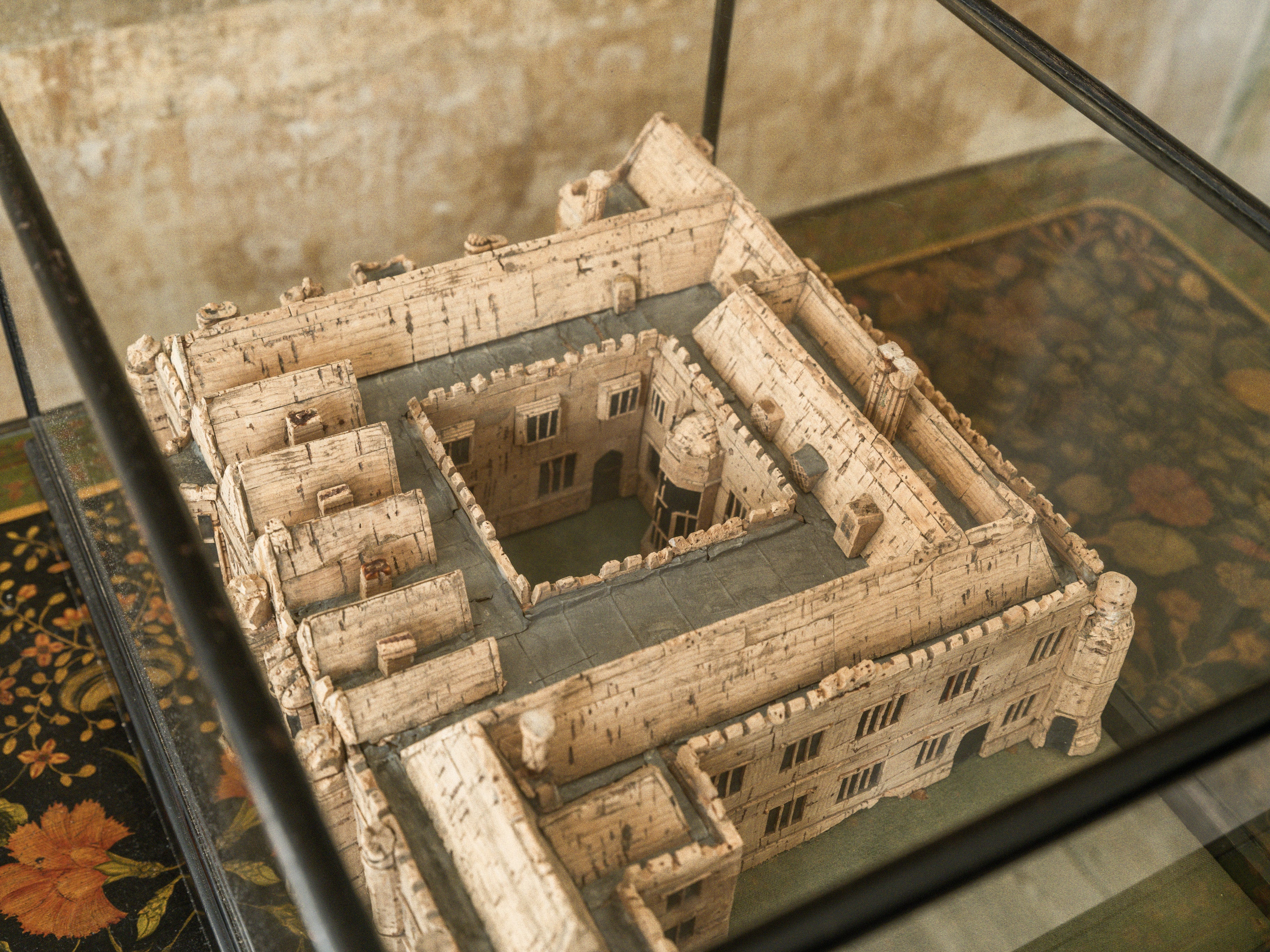 A Cork Model of Hengrave Hall Suffolk - Image 7
