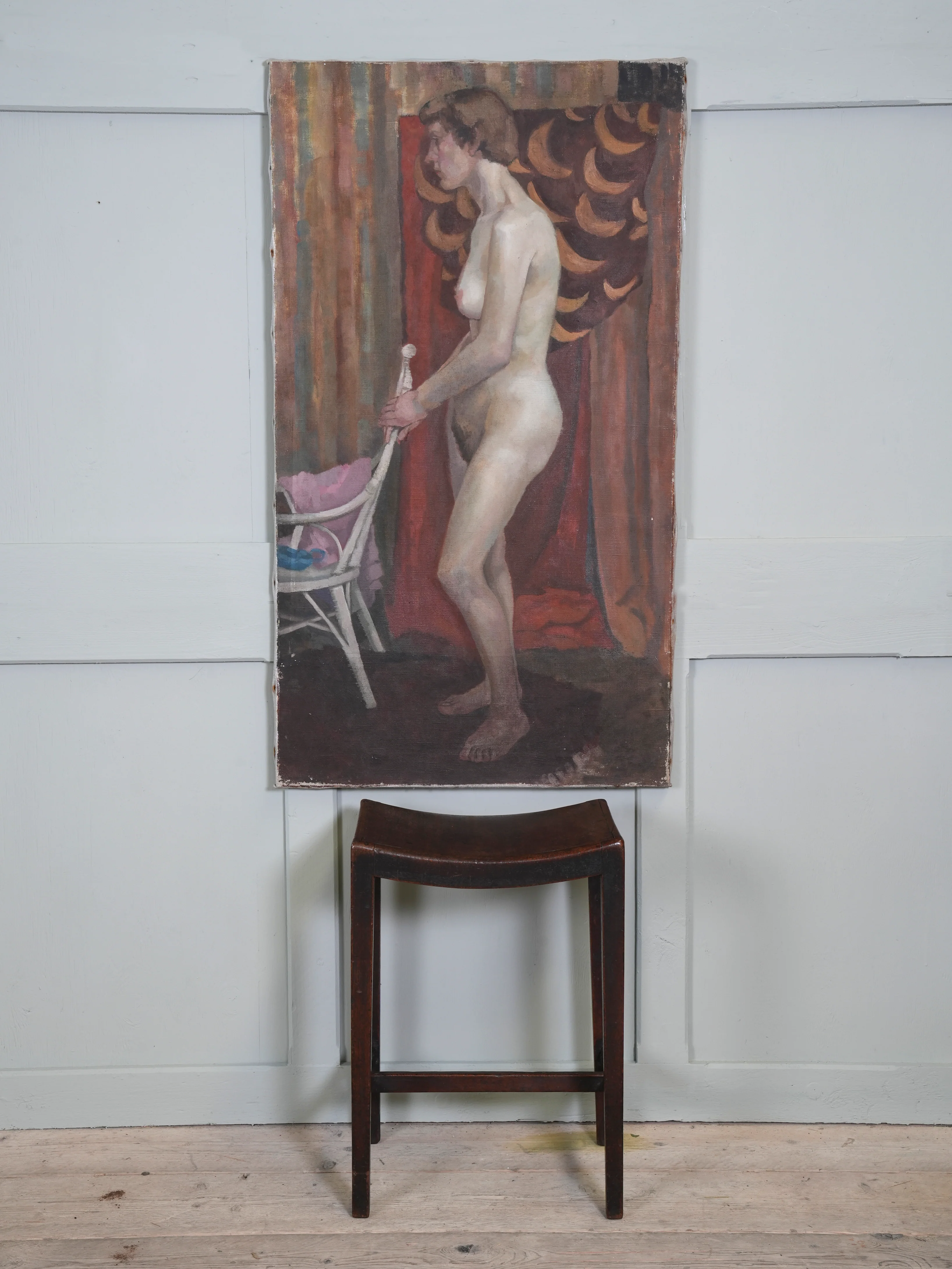 A Female Nude Oil on Canvas