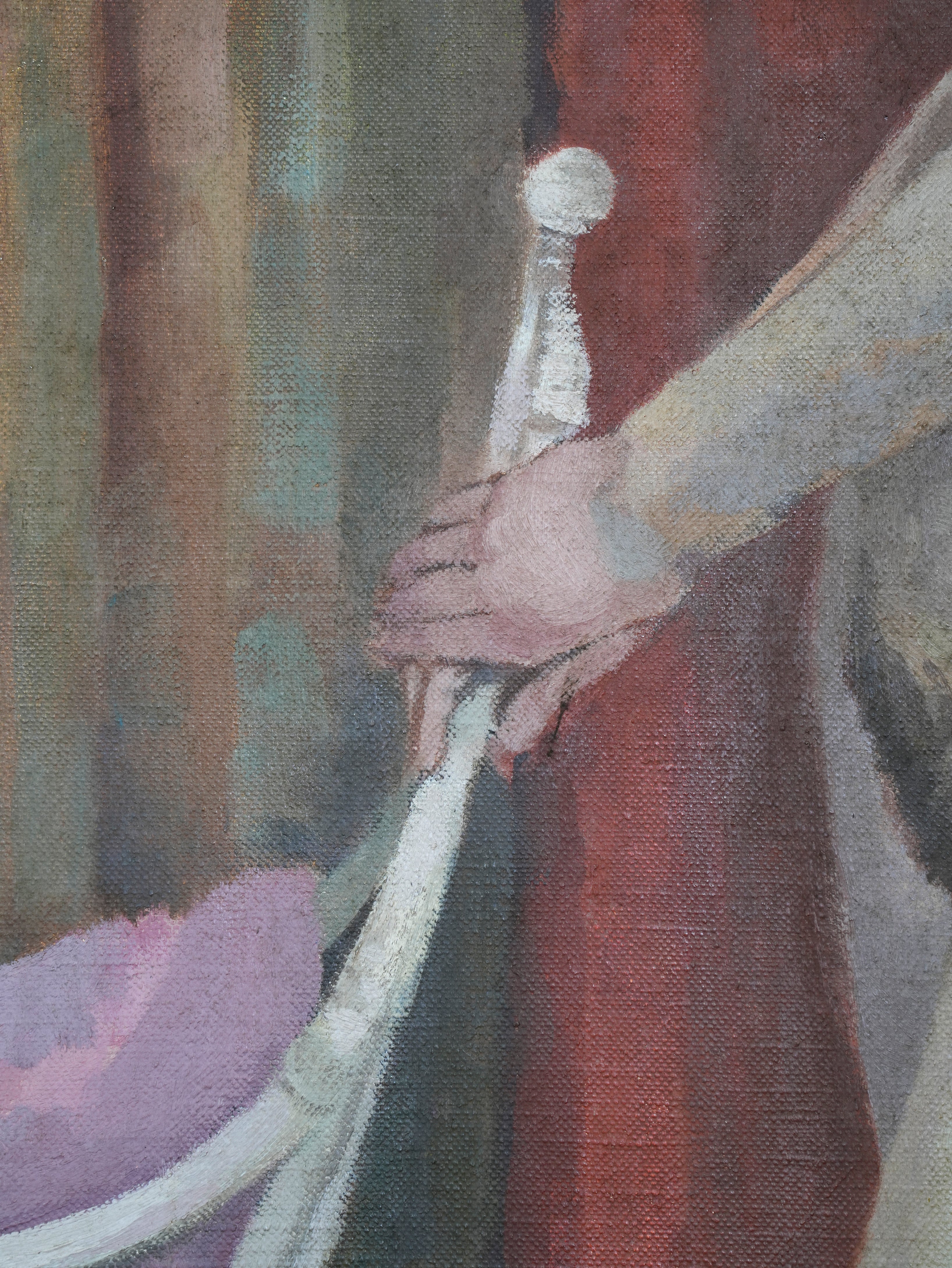 A Female Nude Oil on Canvas - Image 4