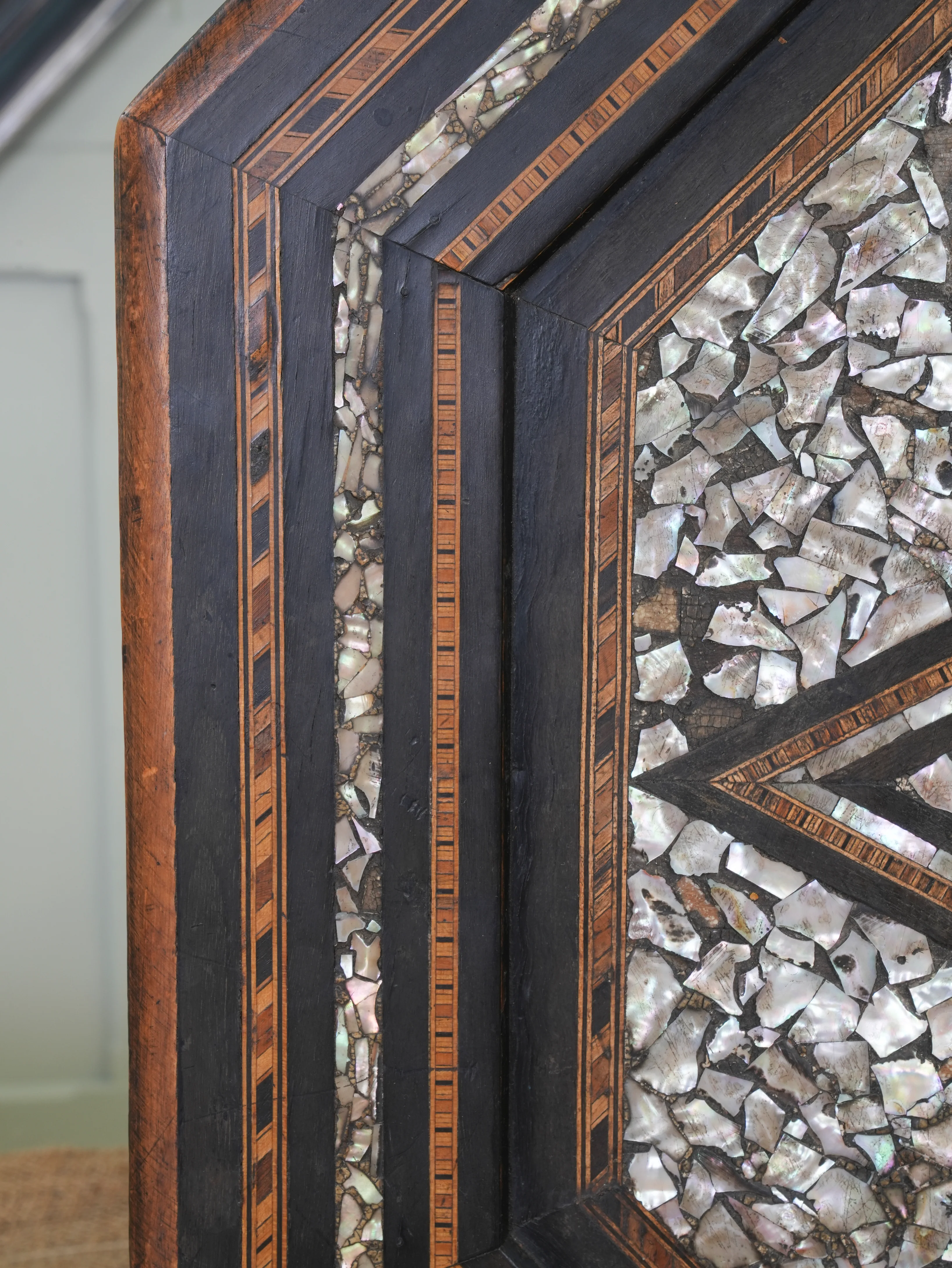 A Large Octagonal Ottoman Occasional Table - Image 6