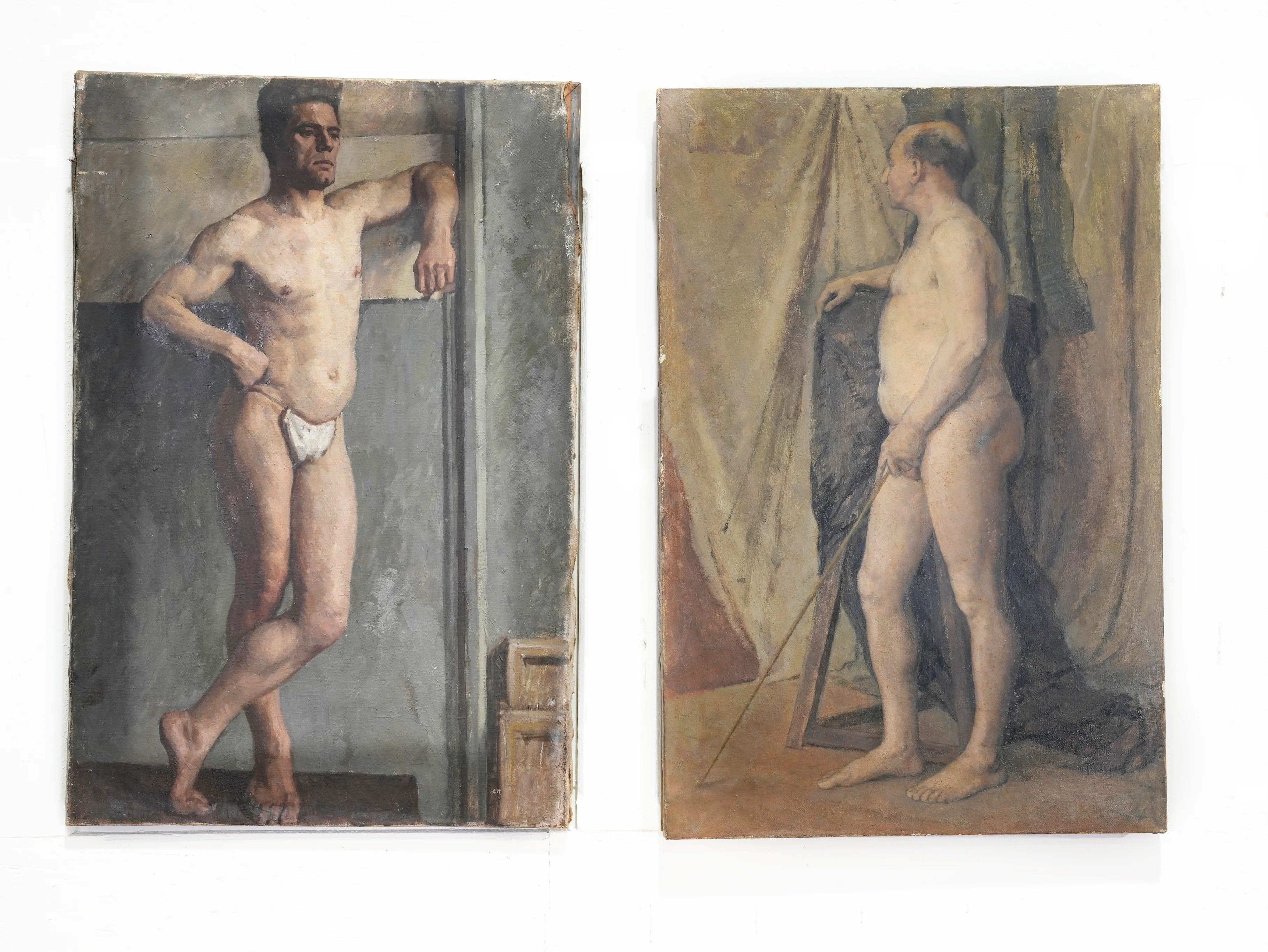 A Standing Male Nude Study - Image 3