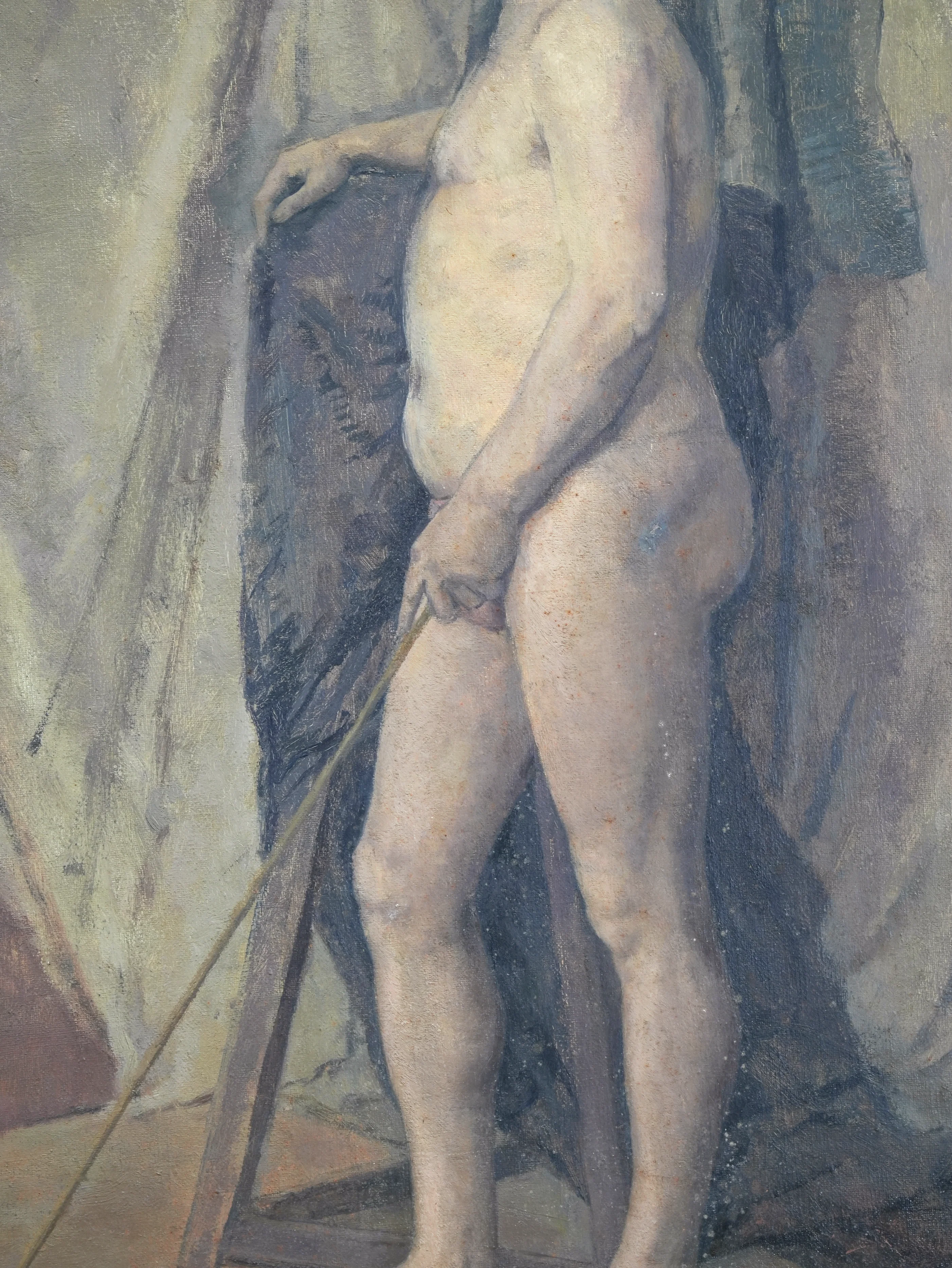 A Standing Male Nude Study - Image 6