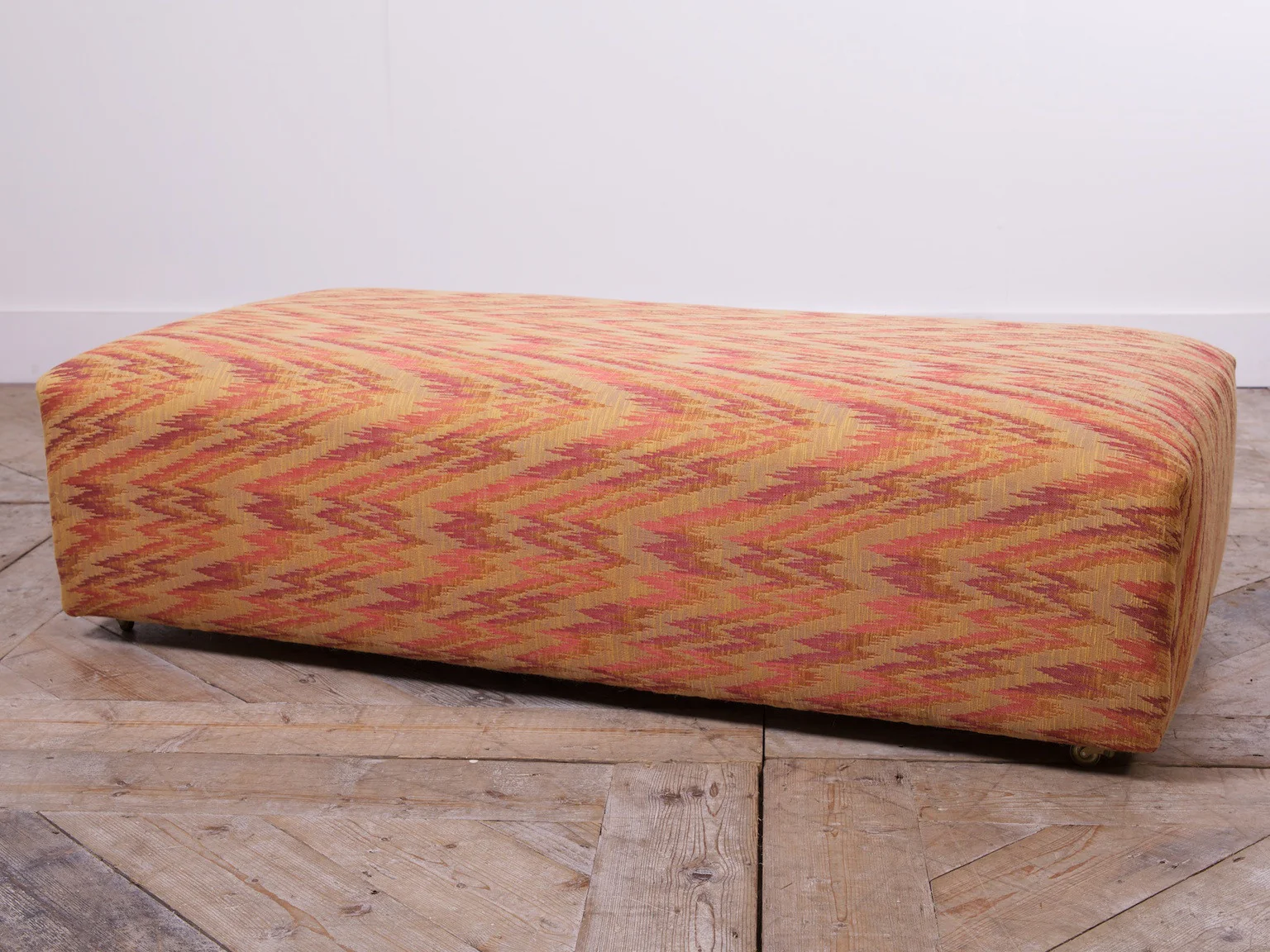 Flame stitch Ottoman - Image 5