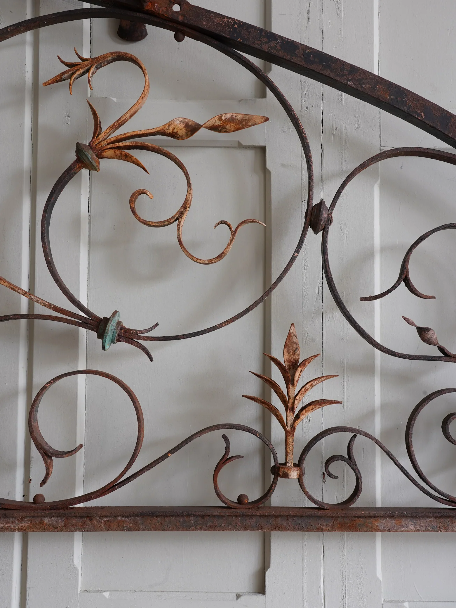 A George III Wrought Iron Overthrow - Image 6