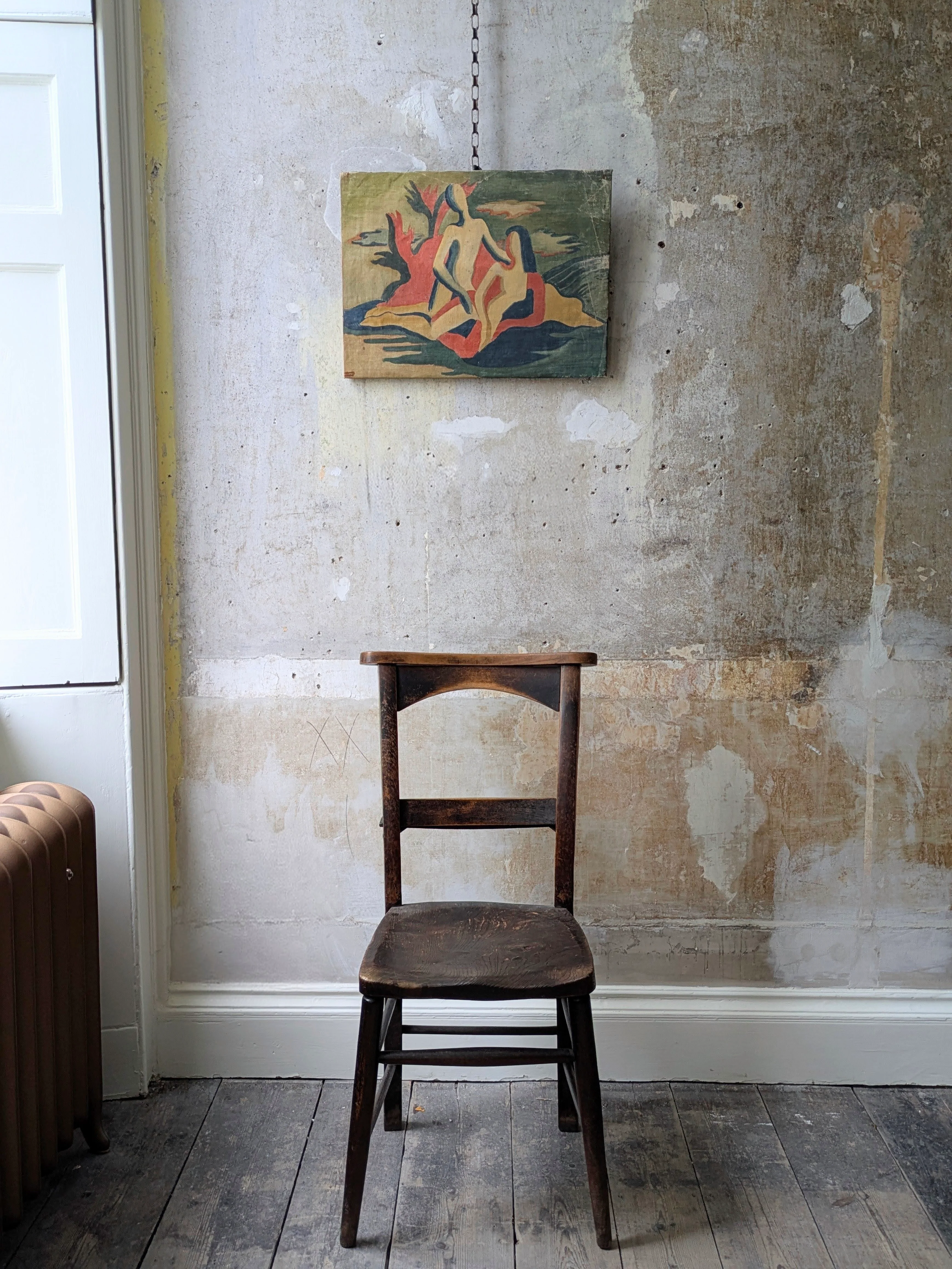 Avant-Garde Oil on Canvas - Image 2