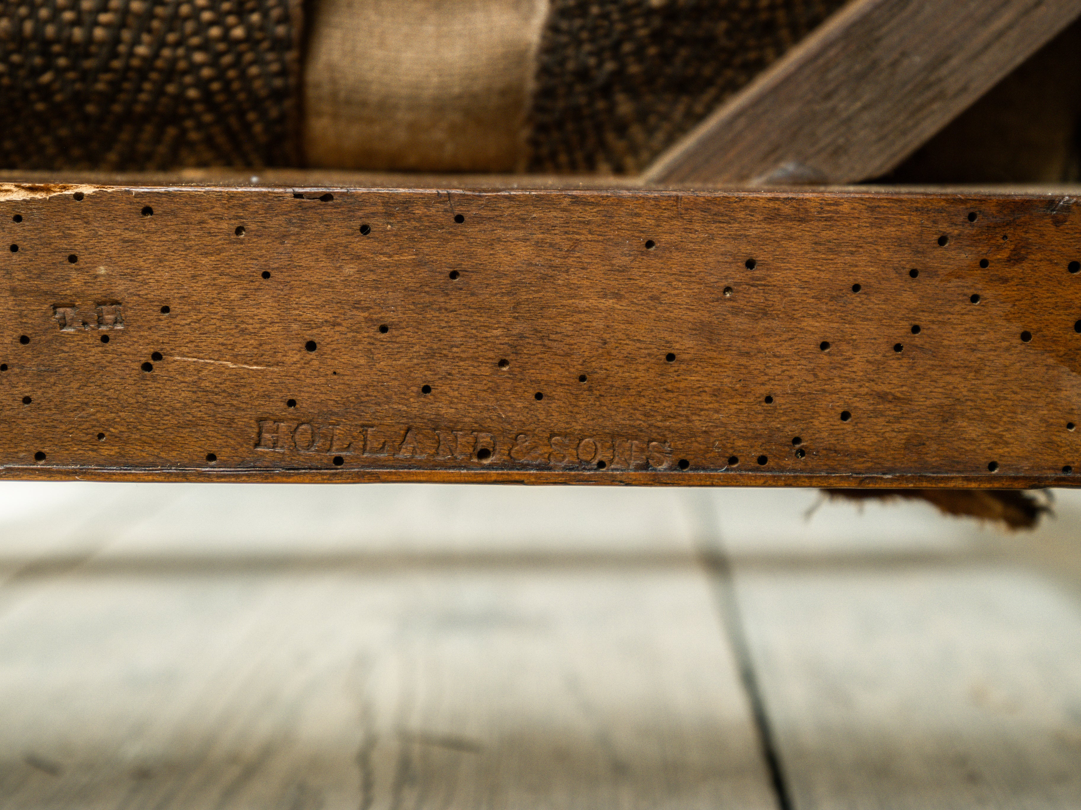 A Pair of 19th Century Holland & Sons Side Chairs - Image 10