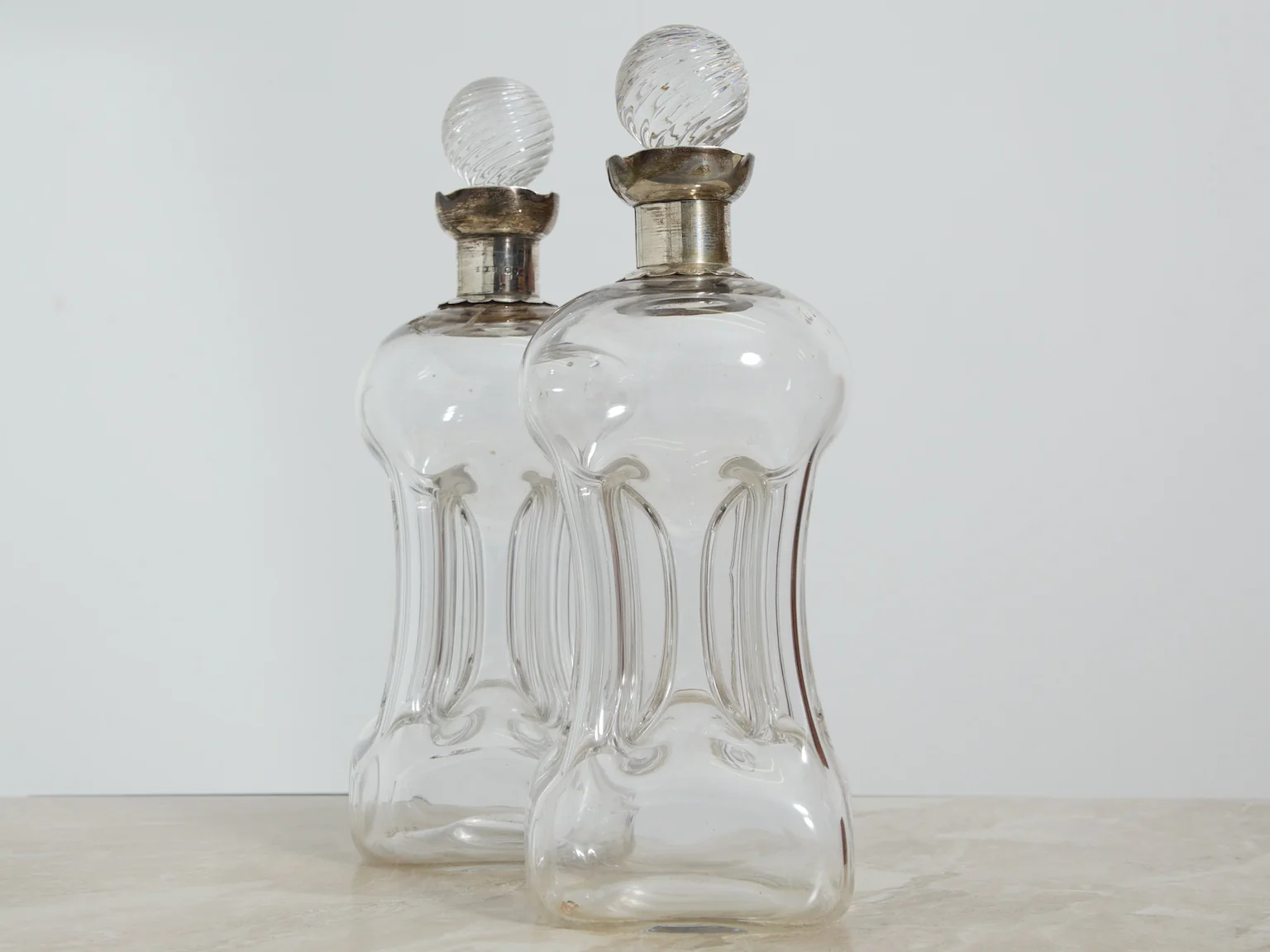A Pair of Glug Glug Decanters - Image 6