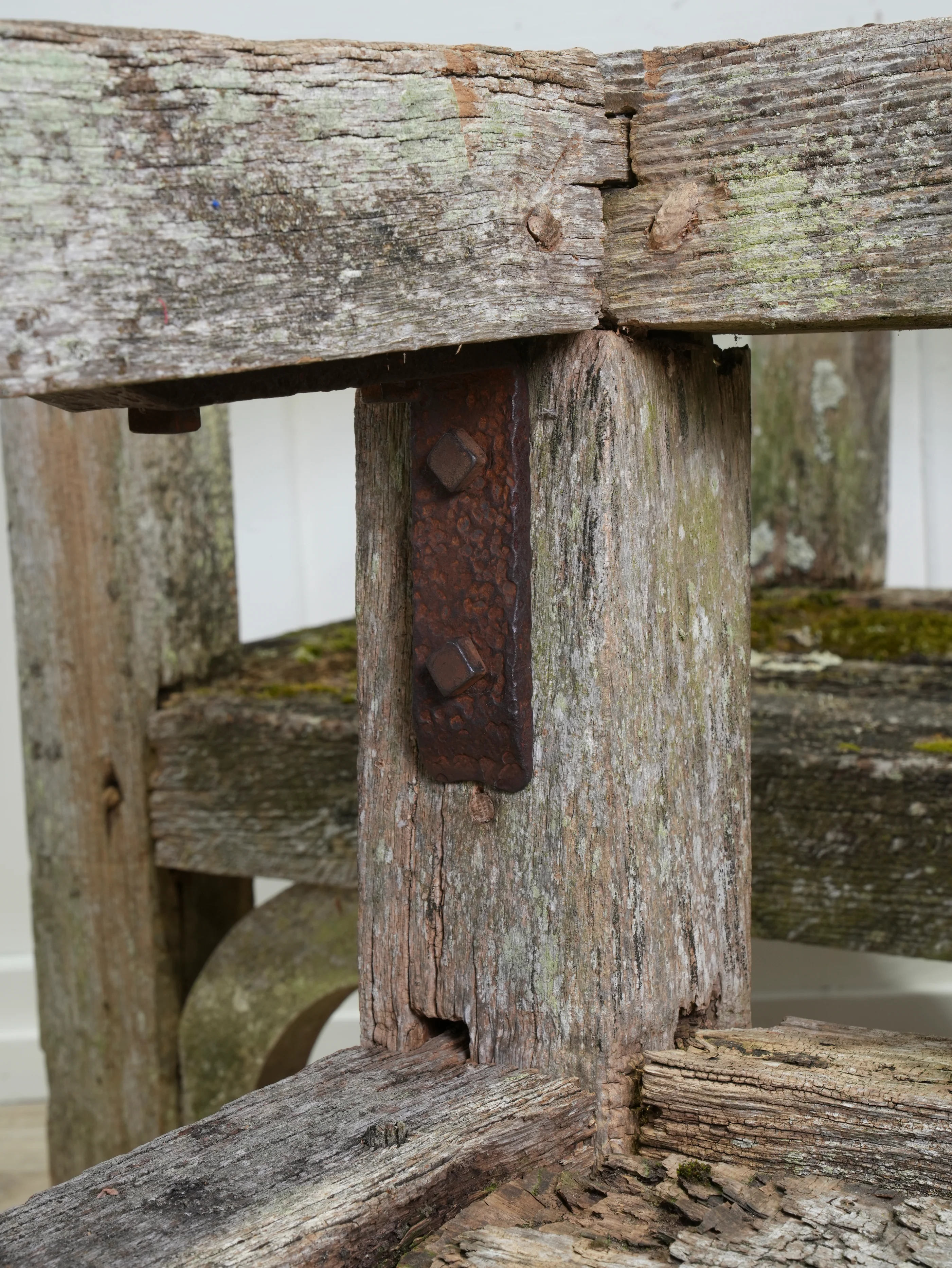 A Pair of Oak Estate Benches - Image 13