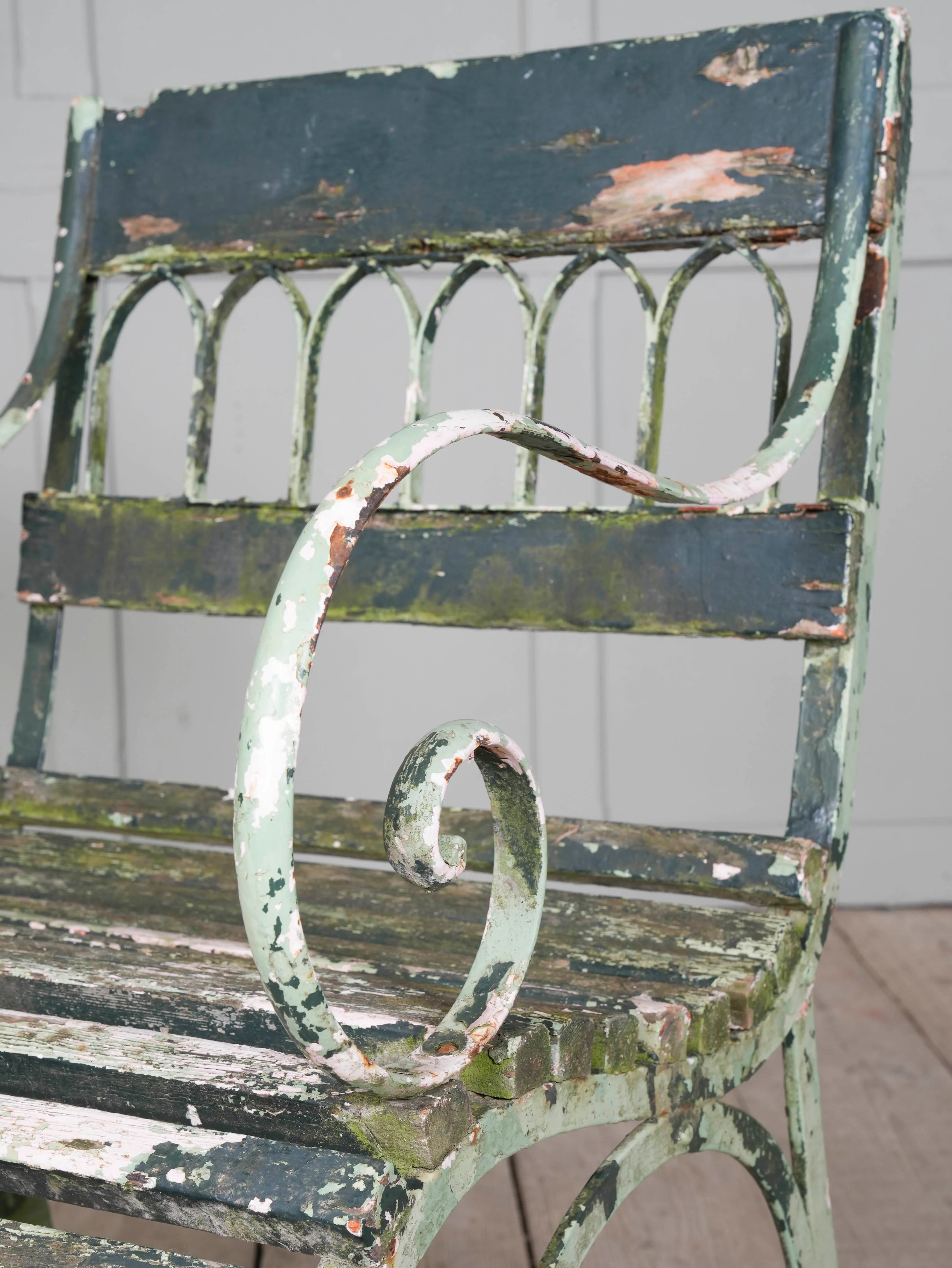 Two Wrought Iron Garden Chairs - Image 8