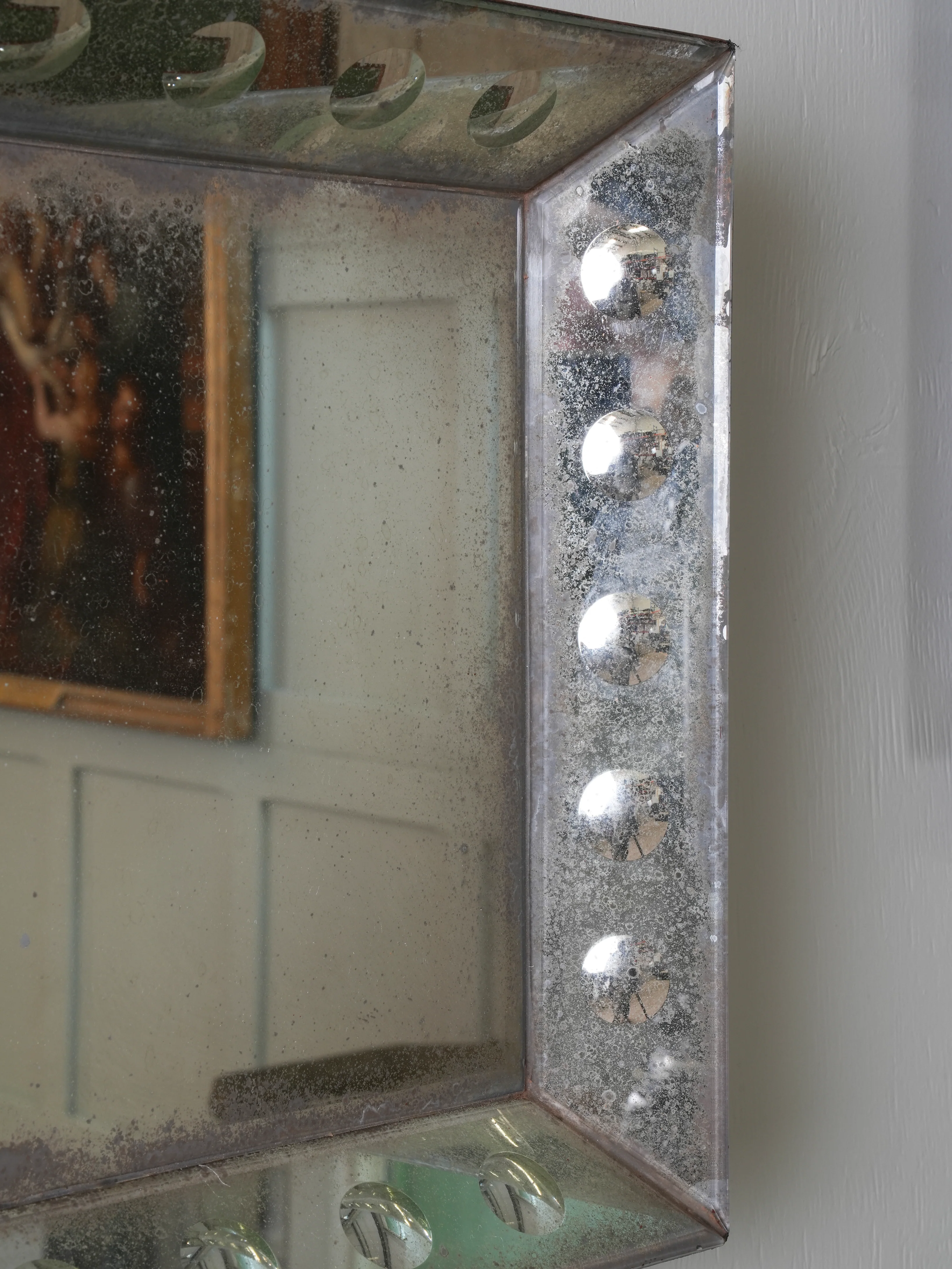 A Pair of Bevelled Wall Mirrors - Image 3