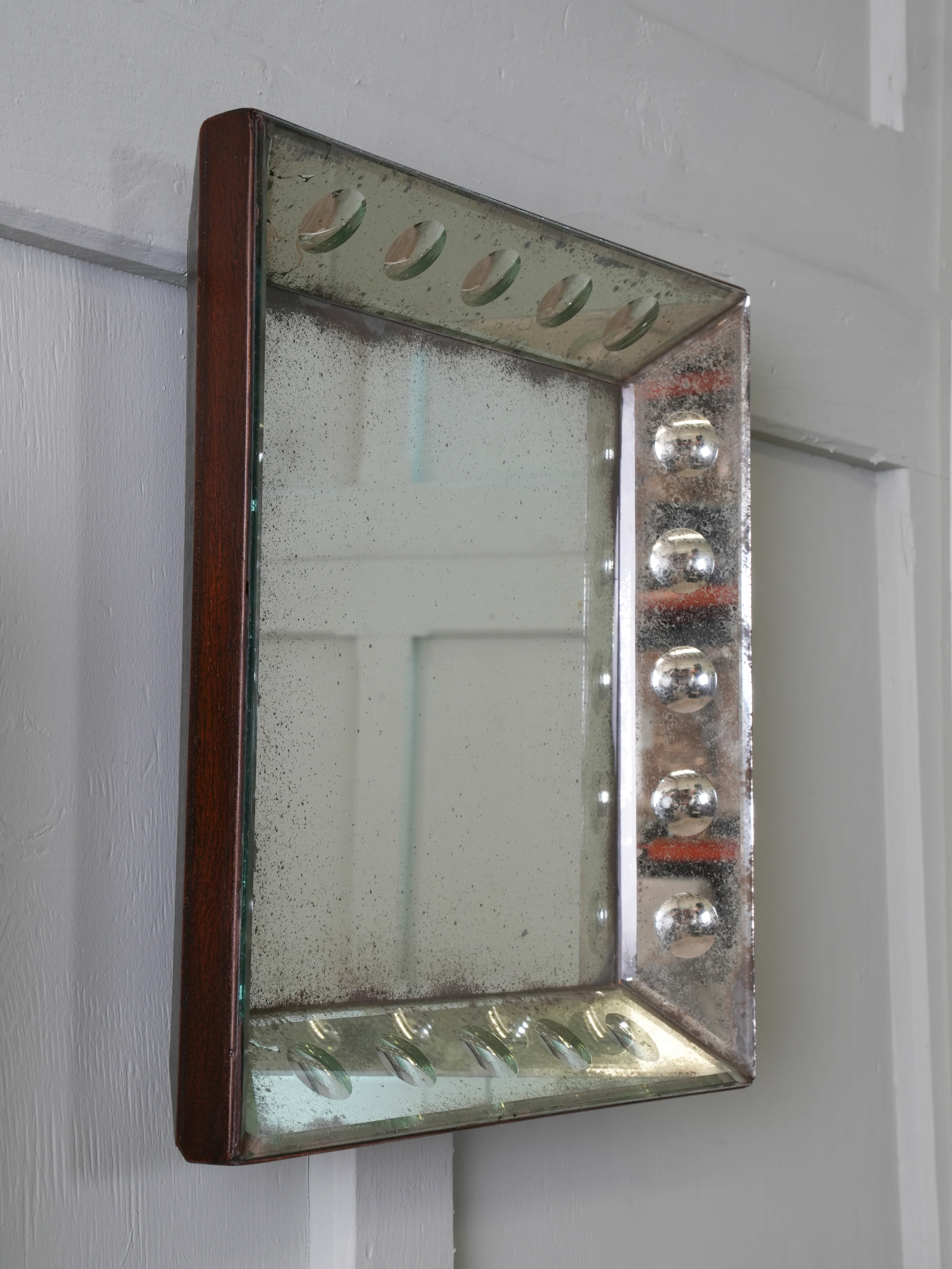 A Pair of Bevelled Wall Mirrors - Image 7