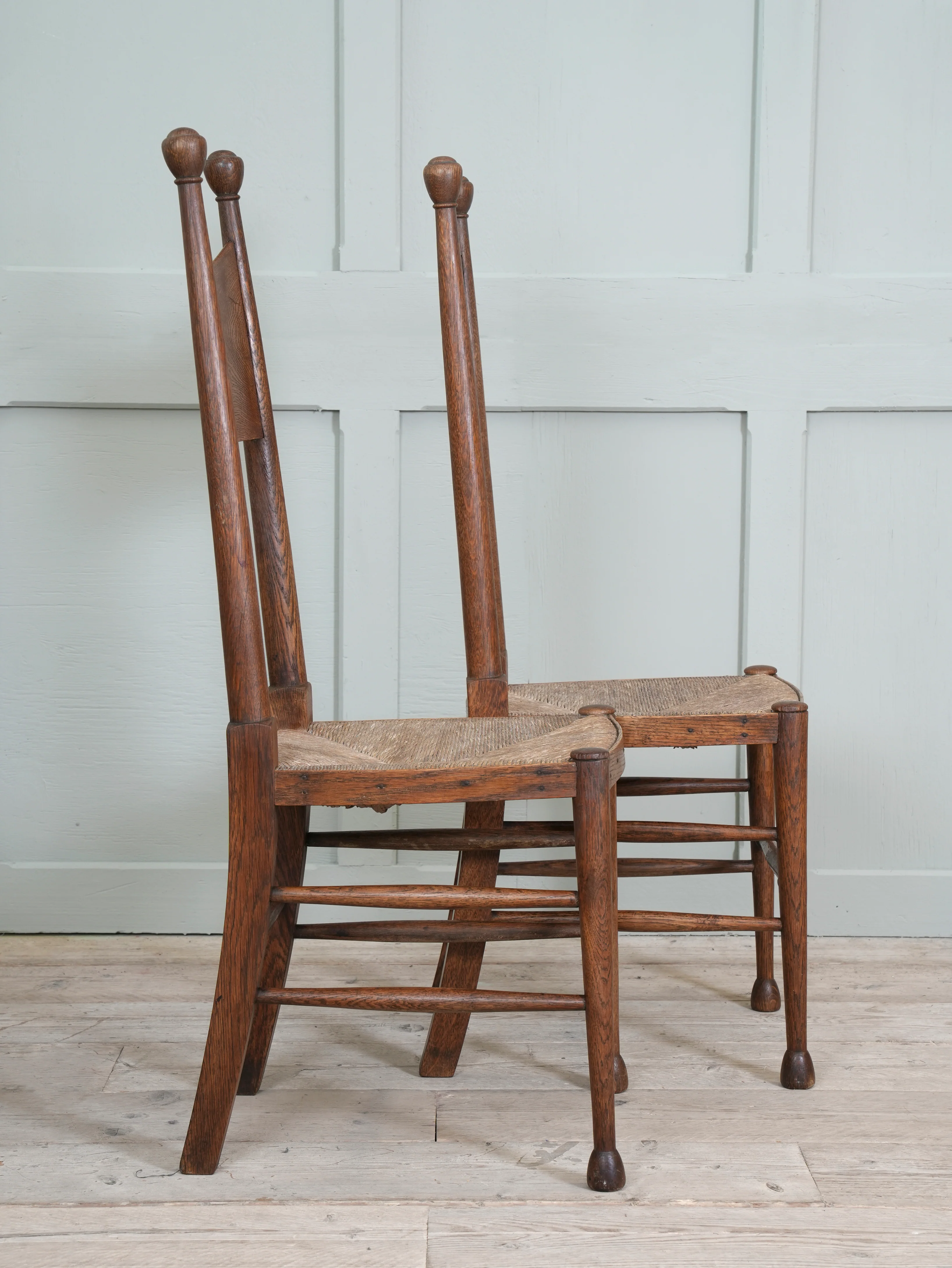 A Pair of William Birch Chairs - Image 8