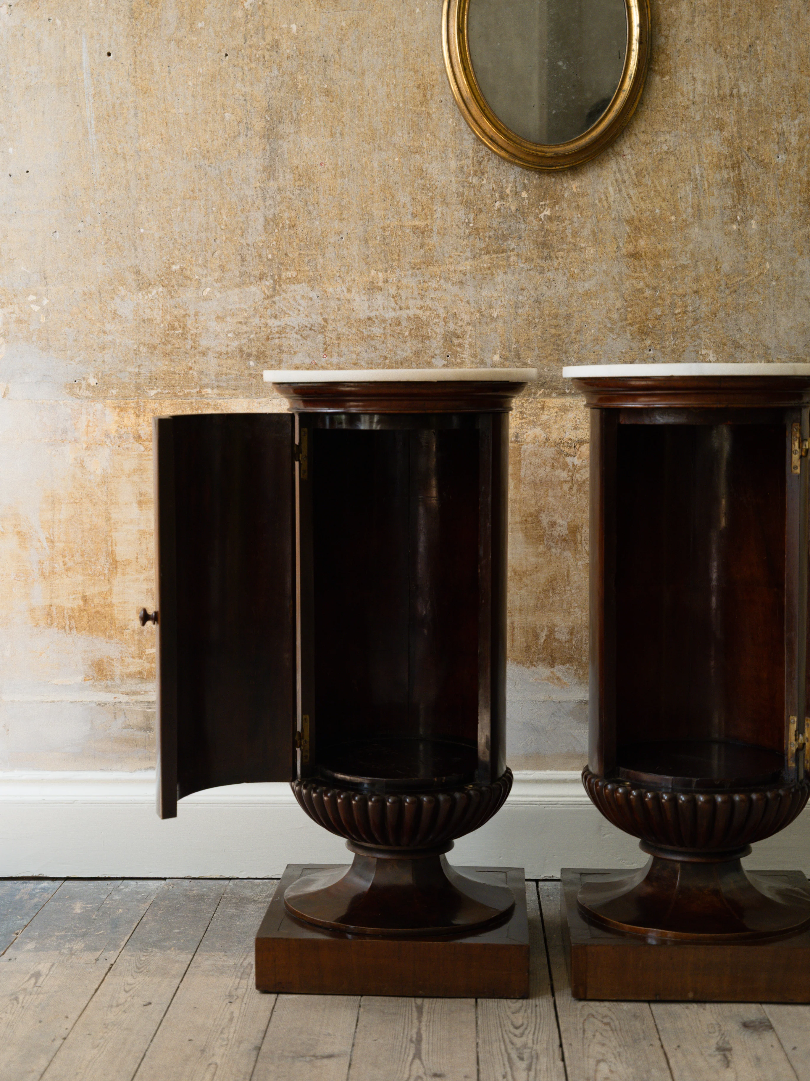 A Pair of 19th Century Italian Bedside Cabinets - Image 7