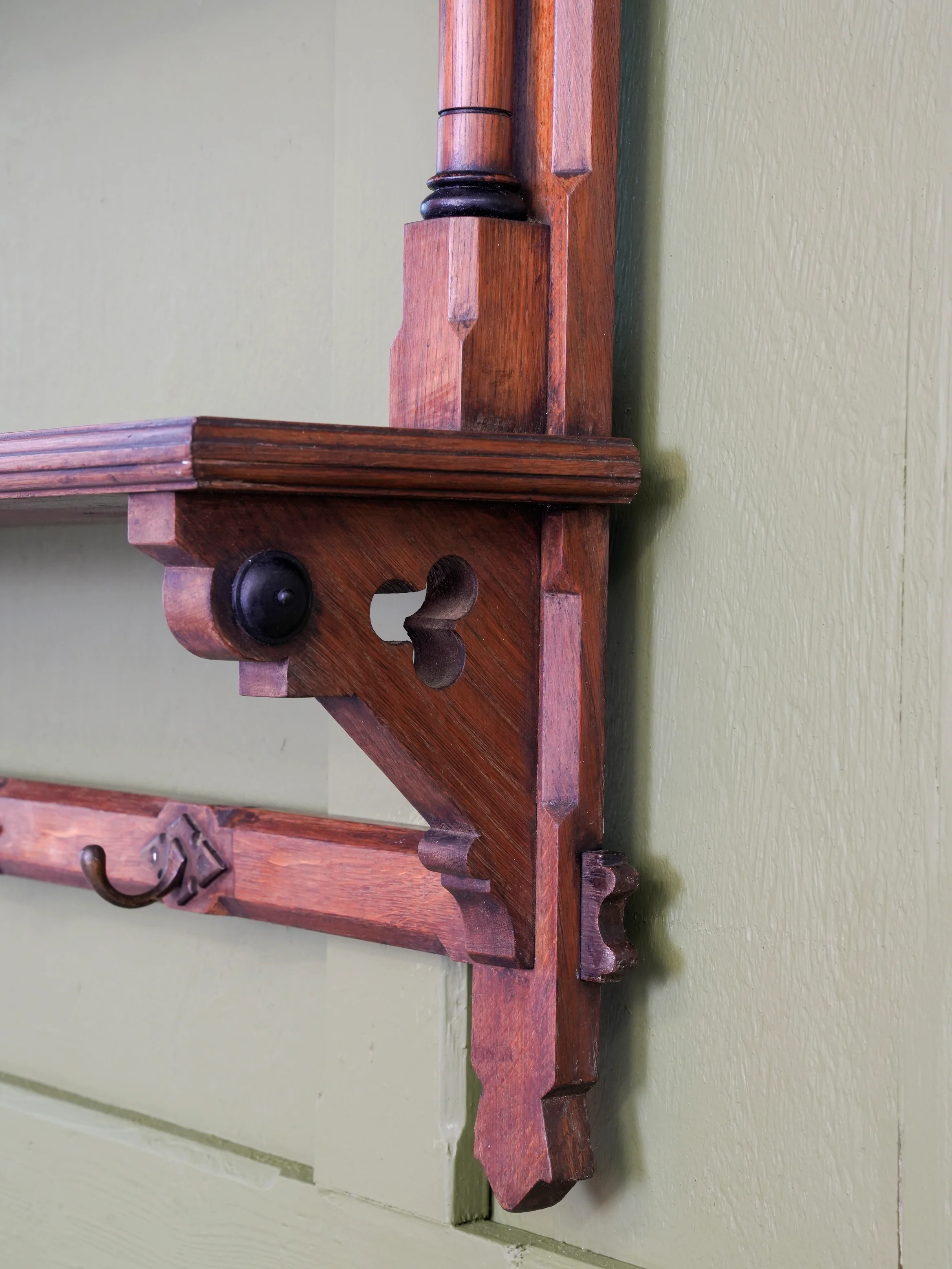 A Gothic Revival Hanging Rack - Image 2