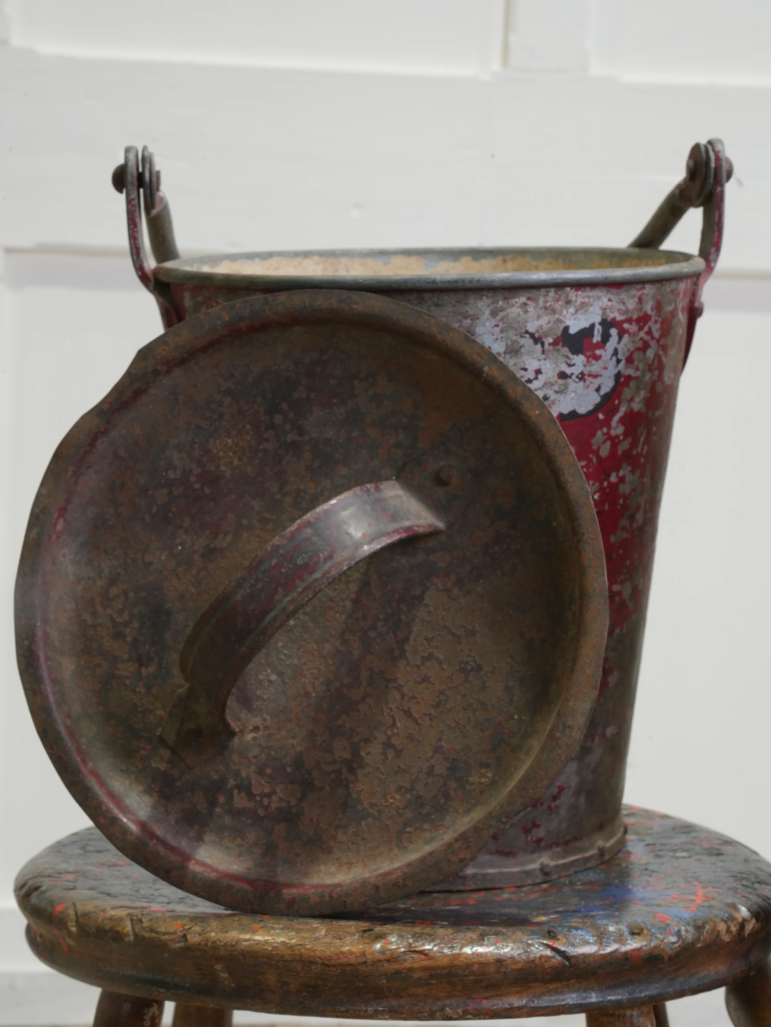 A Pair of 19th Century Sand Buckets - Image 11