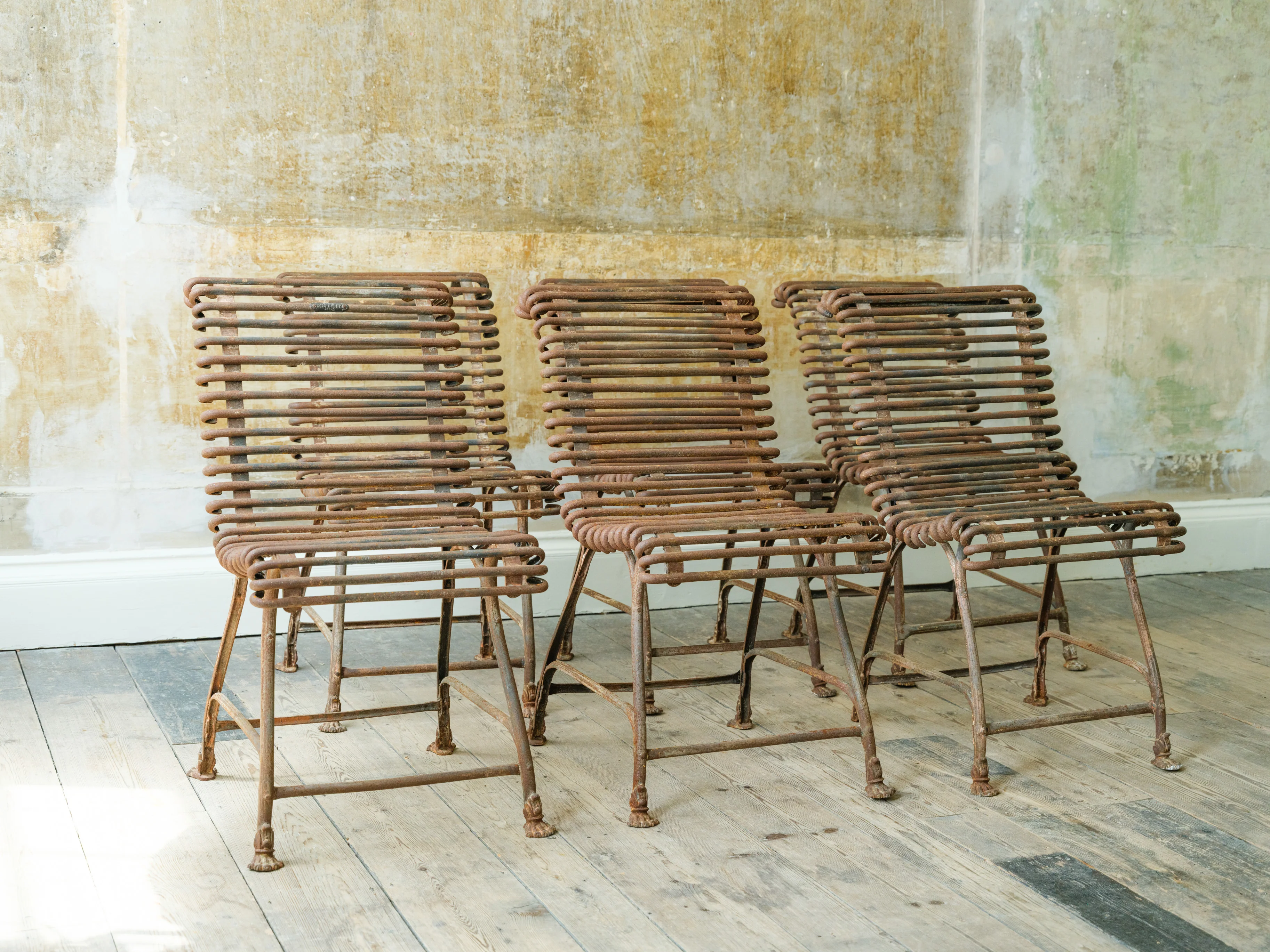 Six 19th Century Arras Chairs - Image 17