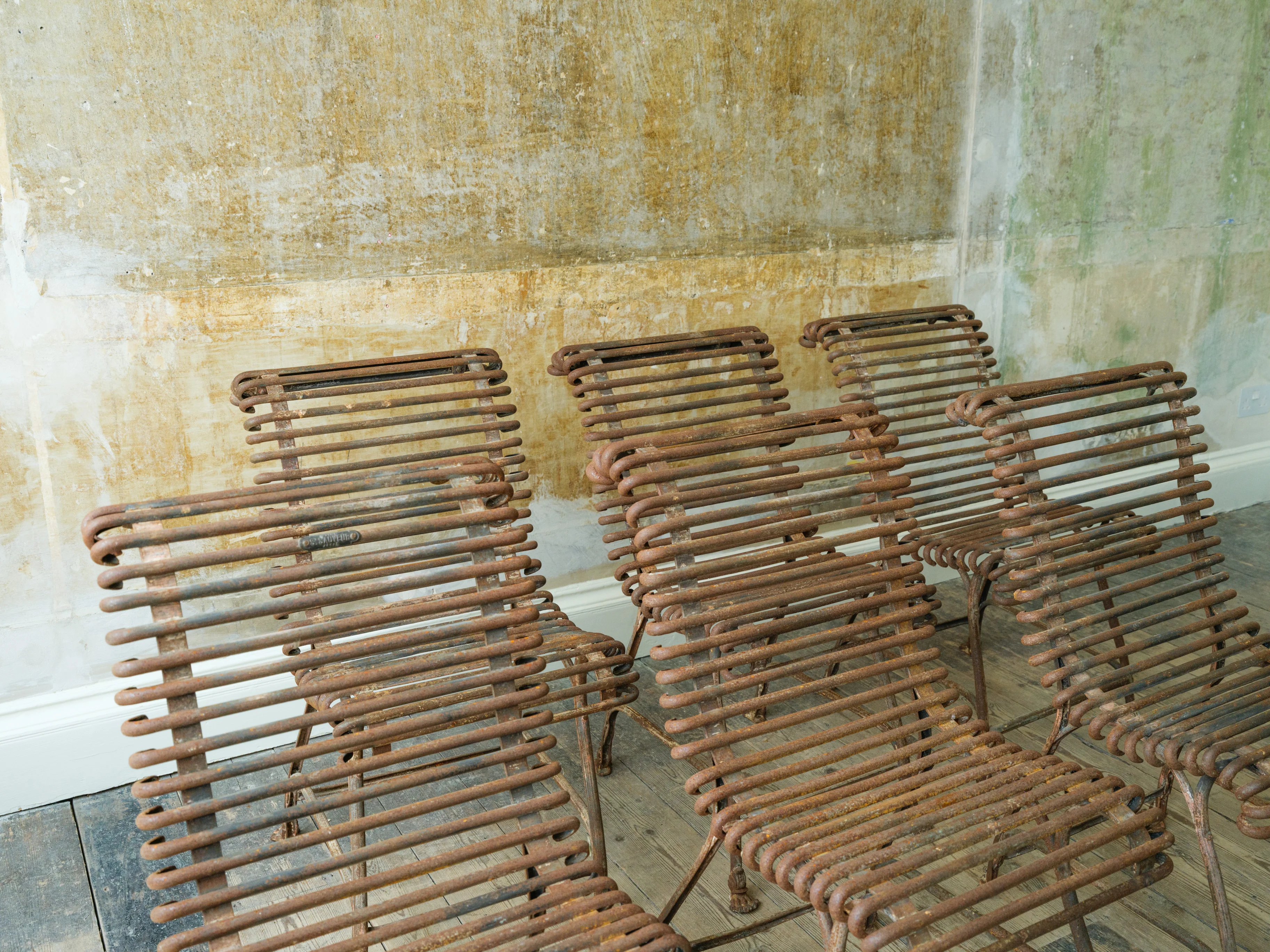 Six 19th Century Arras Chairs - Image 18