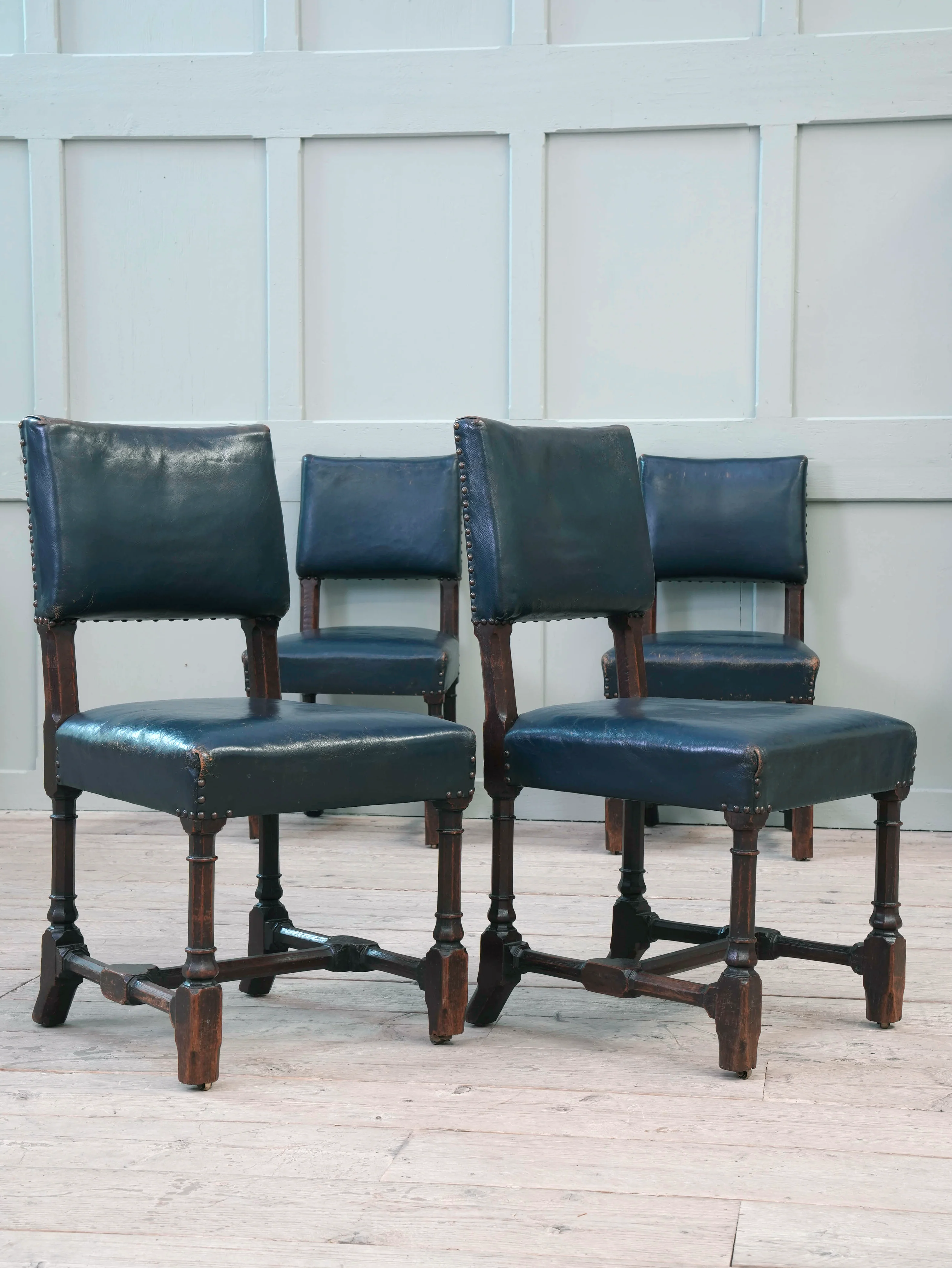 Four Pugin Portcullis Chairs - Image 10