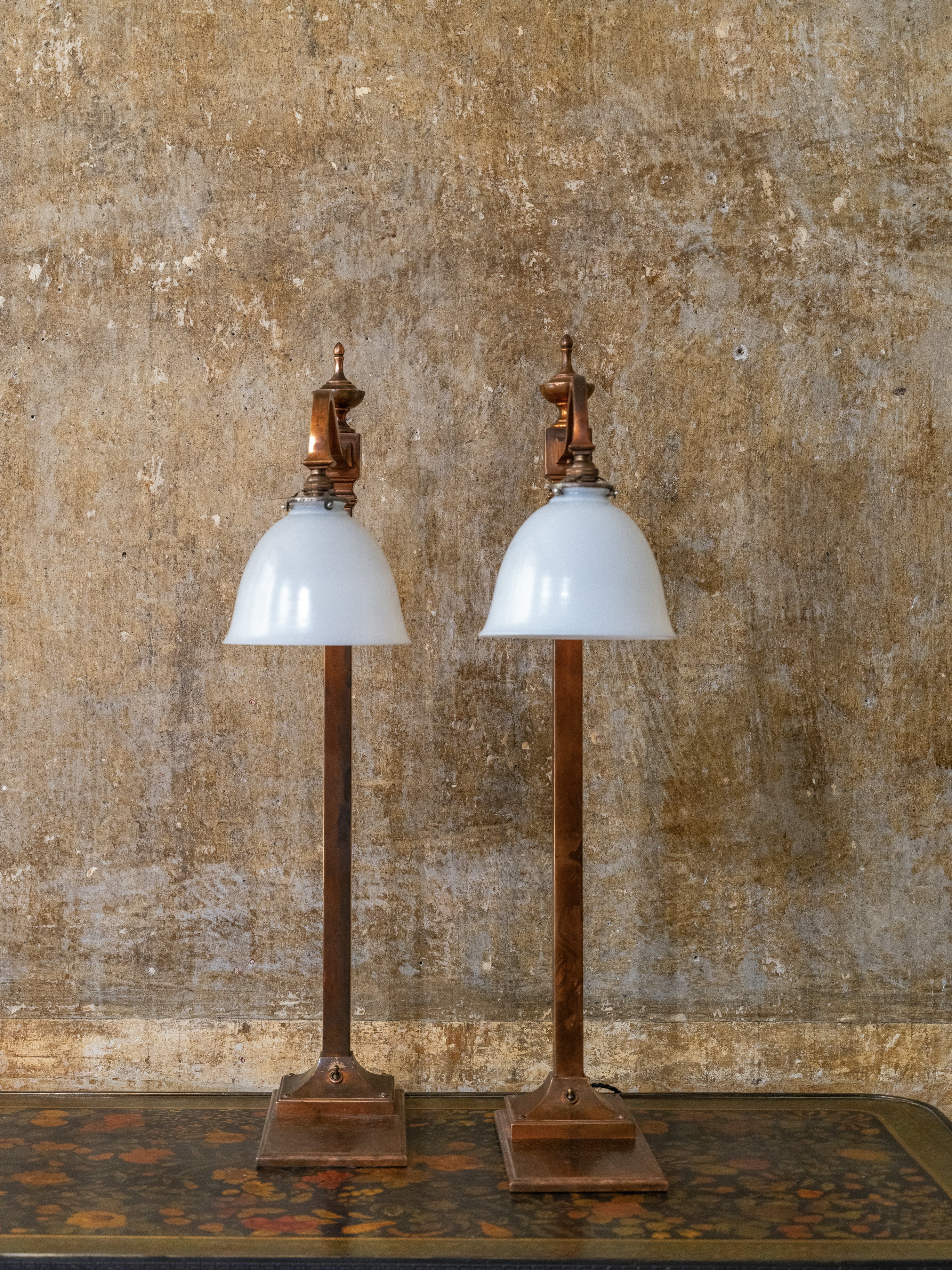 A Pair of Bronzed Counter Lamps - Image 8