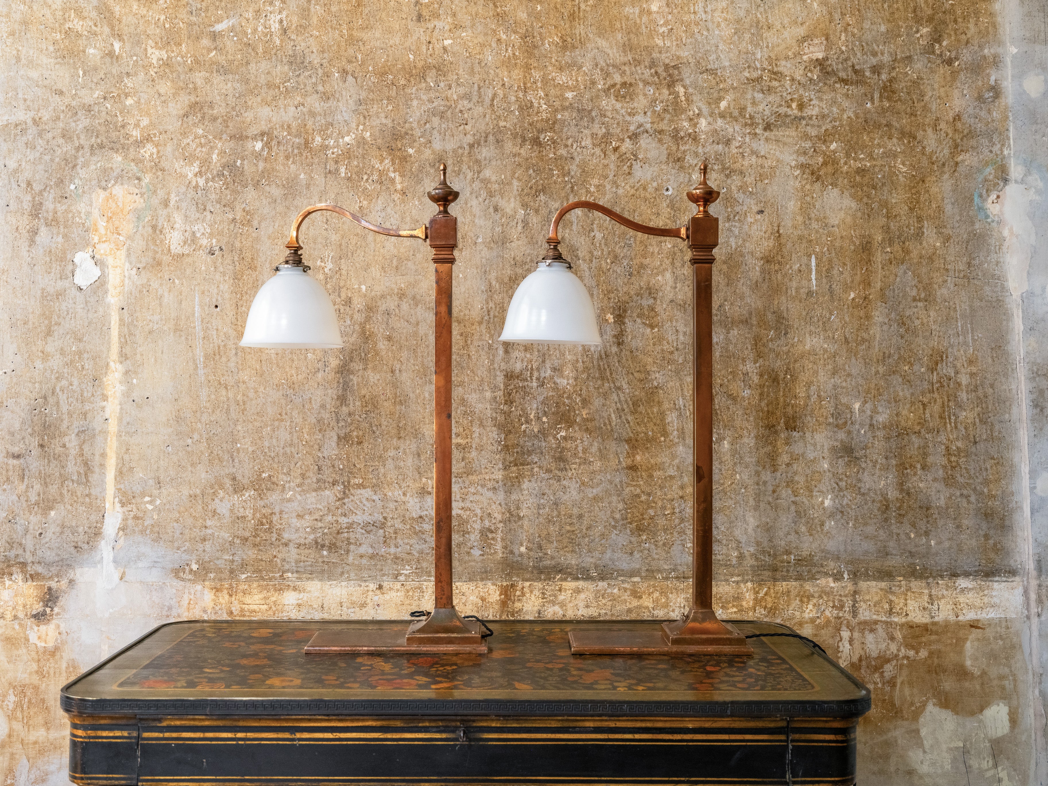 A Pair of Bronzed Counter Lamps - Image 6